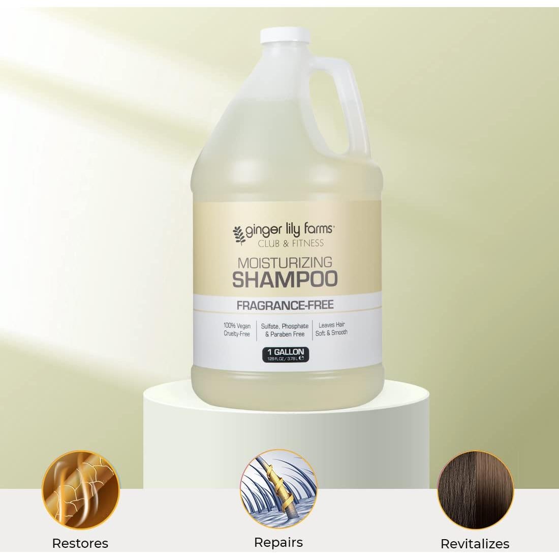 Champú Hidratante Sin Fragancia Ginger Lily Farms 3.95 kg