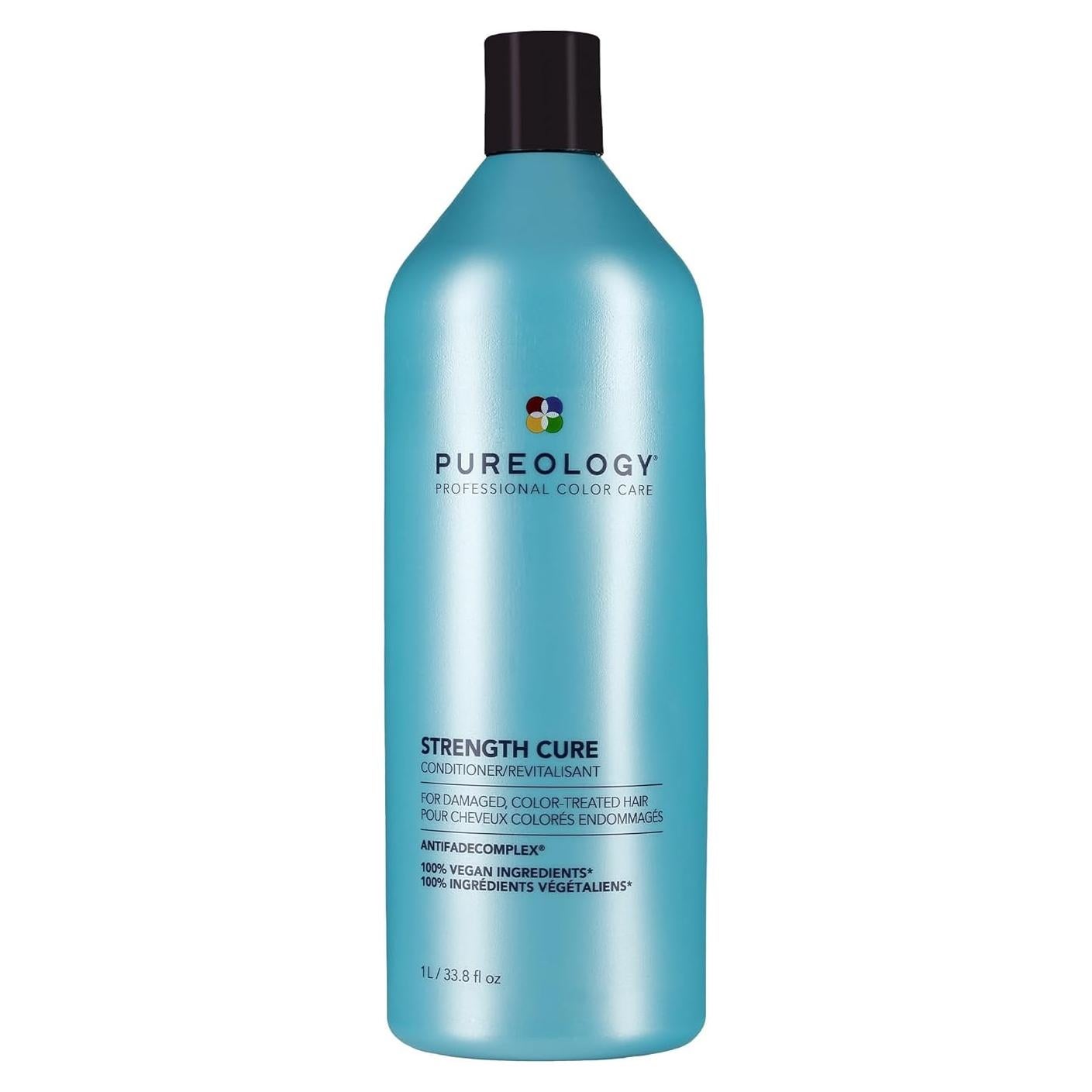 Acondicionador Pureology Strength Cure 1000 ml - Cabello Dañado