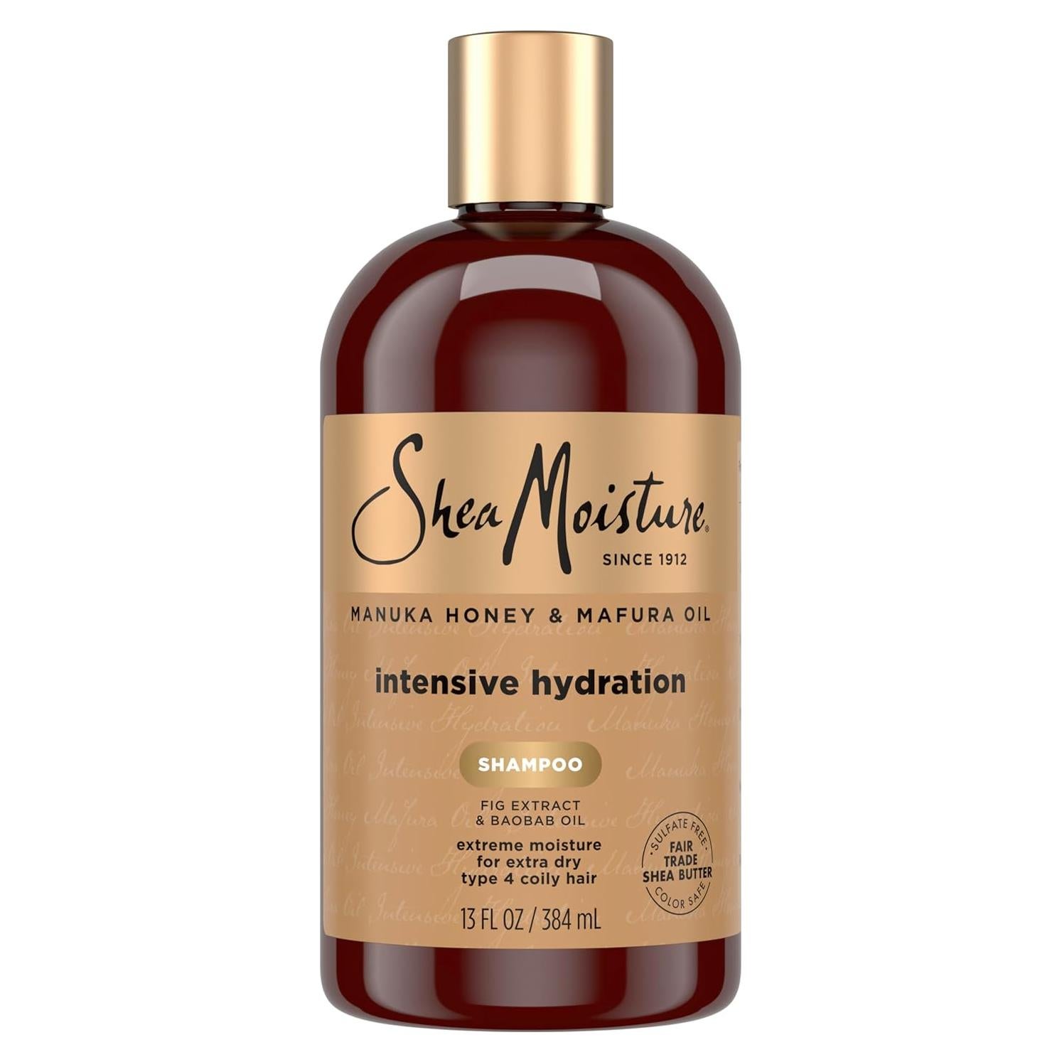 Champú Hidratación Intensiva SheaMoisture Miel de Manuka 368.5 ml