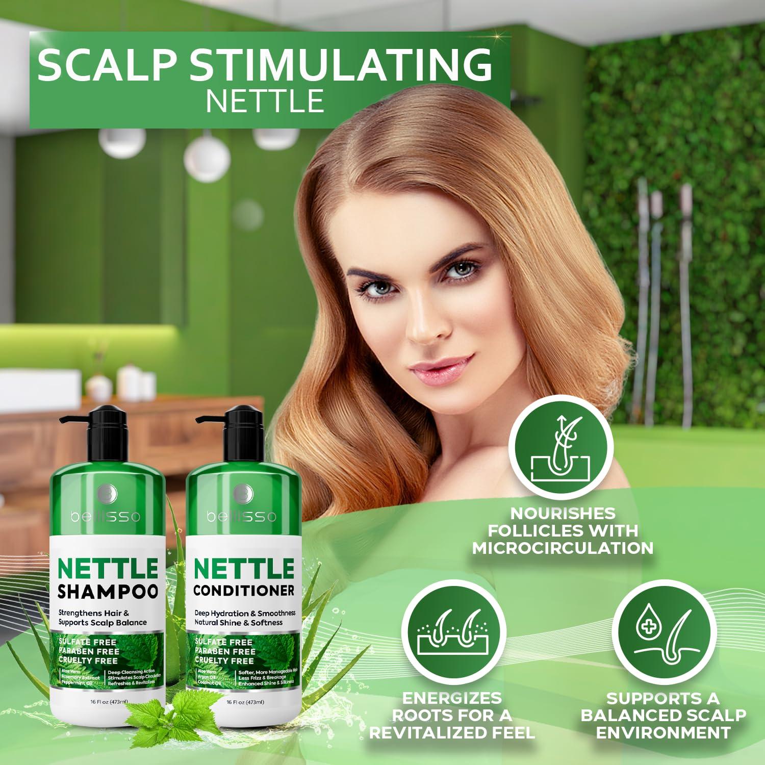 Conjunto Champú y Acondicionador Bellisso Ortiga 2x473ml