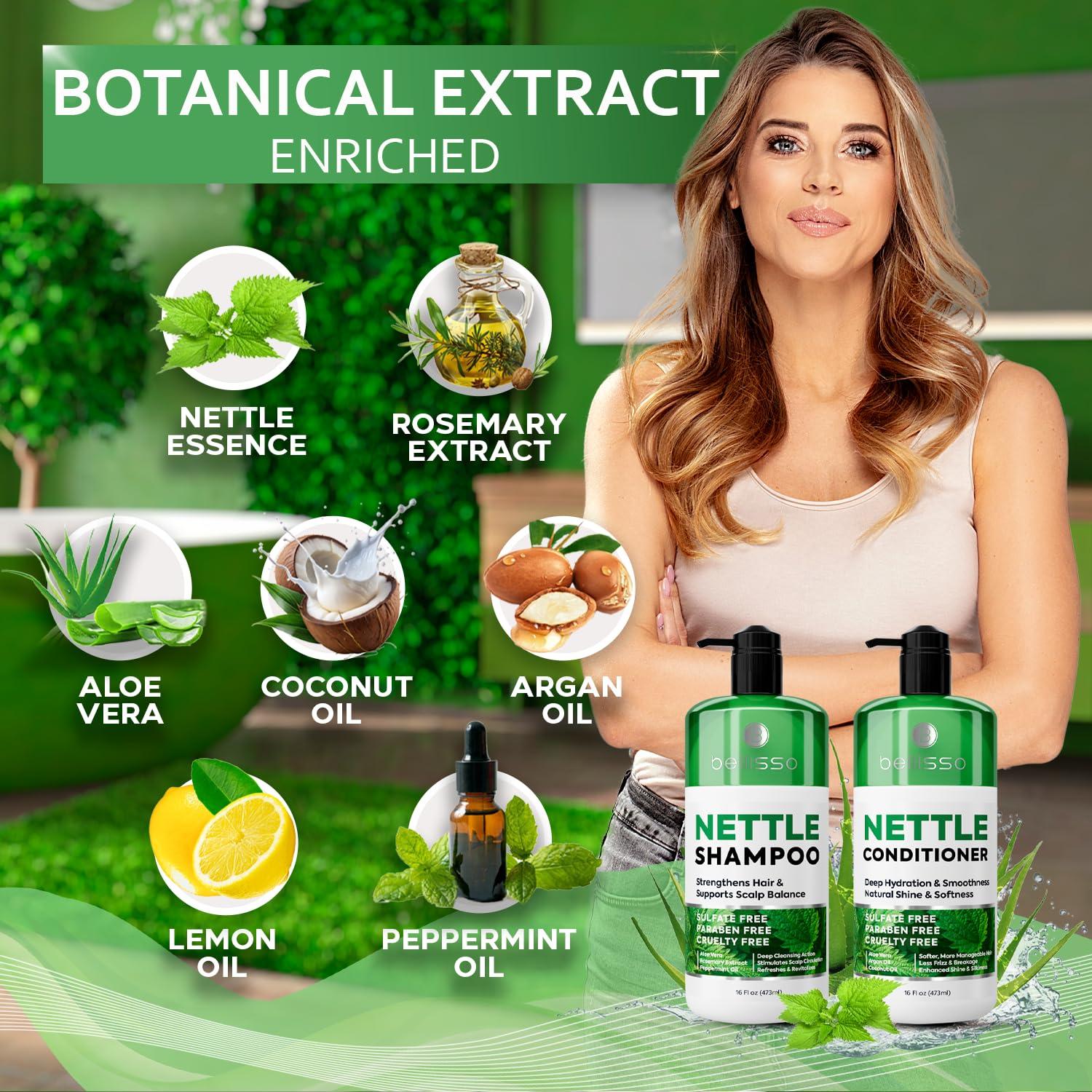 Conjunto Champú y Acondicionador Bellisso Ortiga 2x473ml