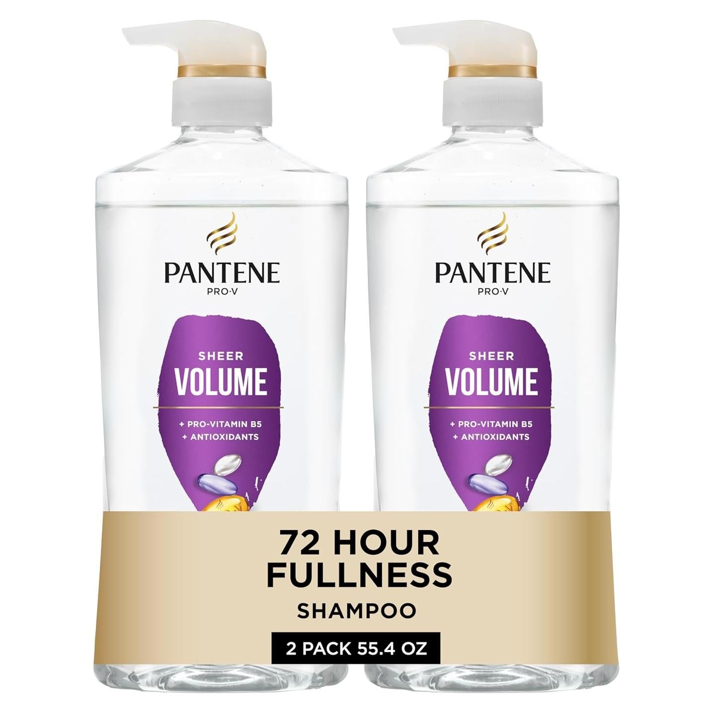 Champú Pantene Pro-V Volumen y Cuerpo 2x 800ml + Disparo Milagroso 15ml
