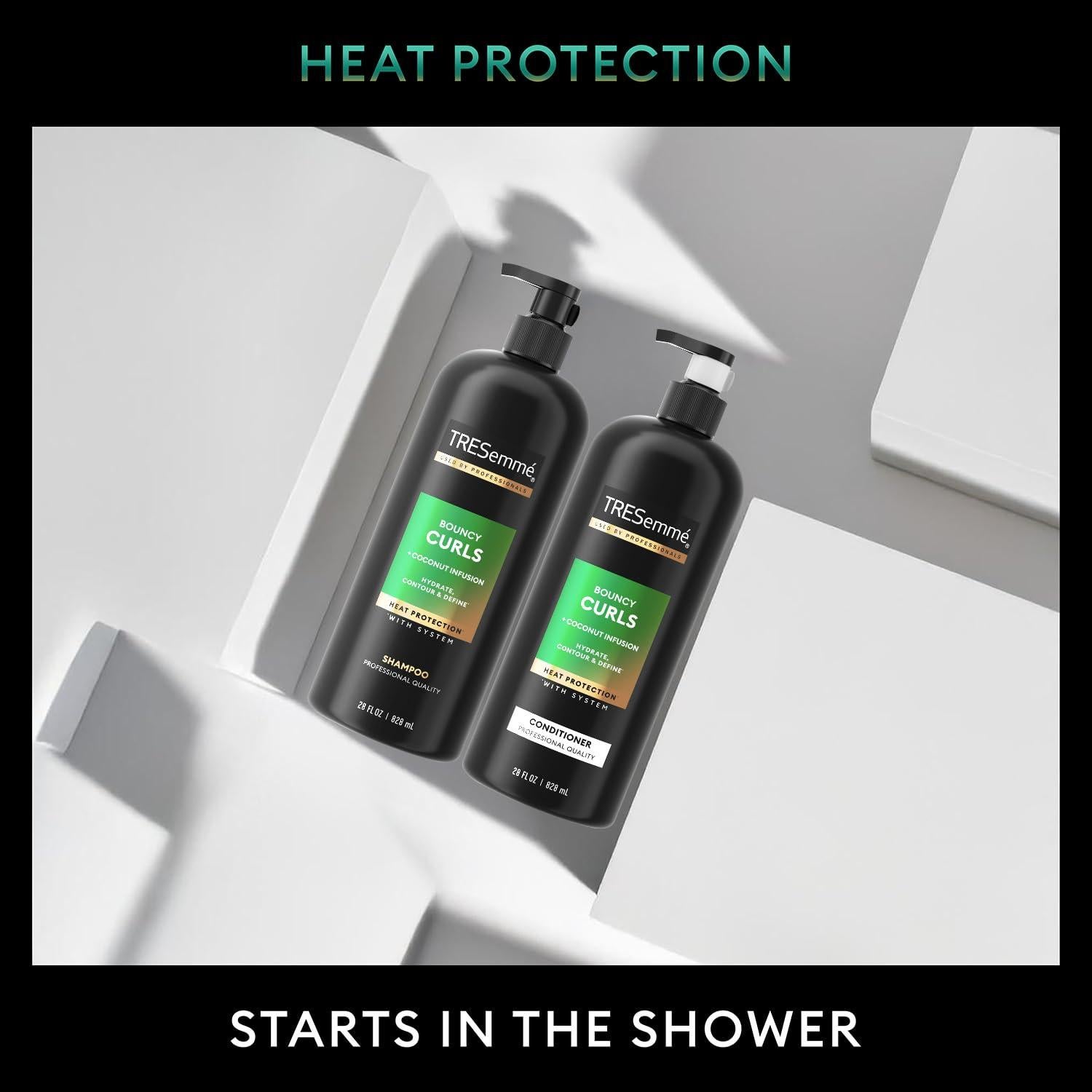 Set de Shampoo y Acondicionador TRESemm Rizos Saltarines 28 Oz