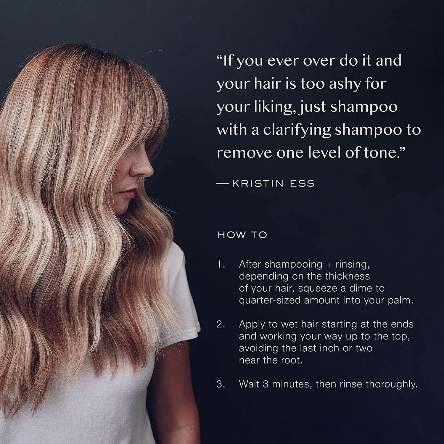 Conjunto Champú y Acondicionador Morado Kristin Ess 283.5 g