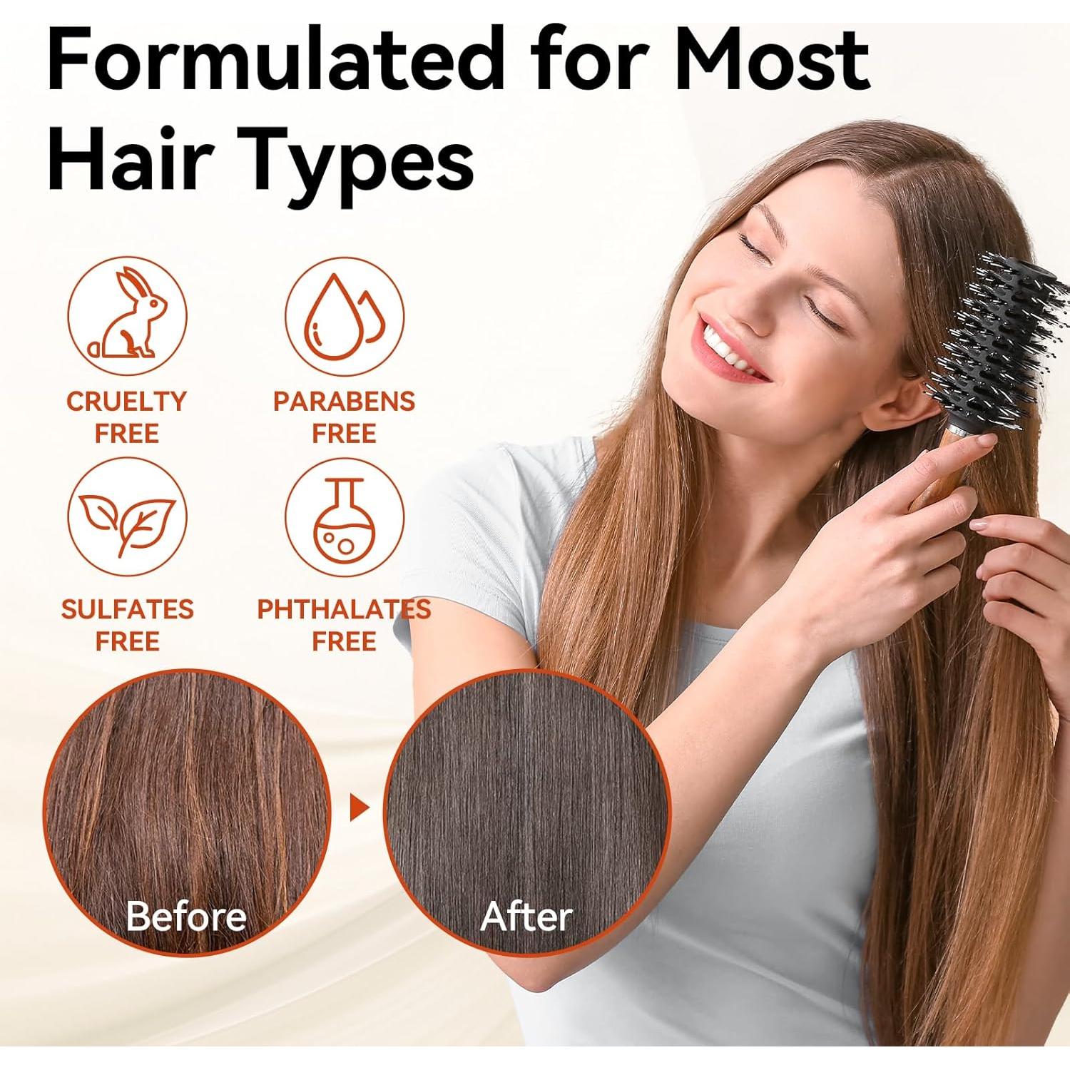 Juego de Champú y Acondicionador LABJD Aceite de Ricino 500ml