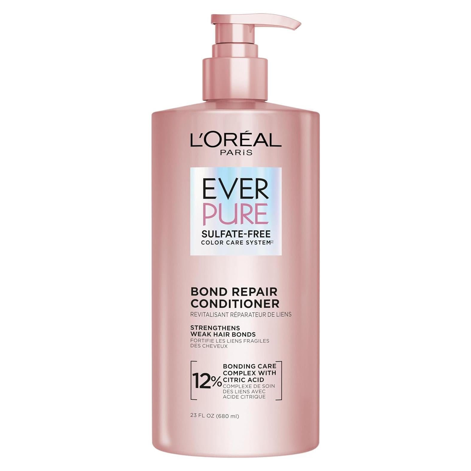 Acondicionador L'Oreal Paris EverPure Bond Repair 680 ml Sin Sulfatos