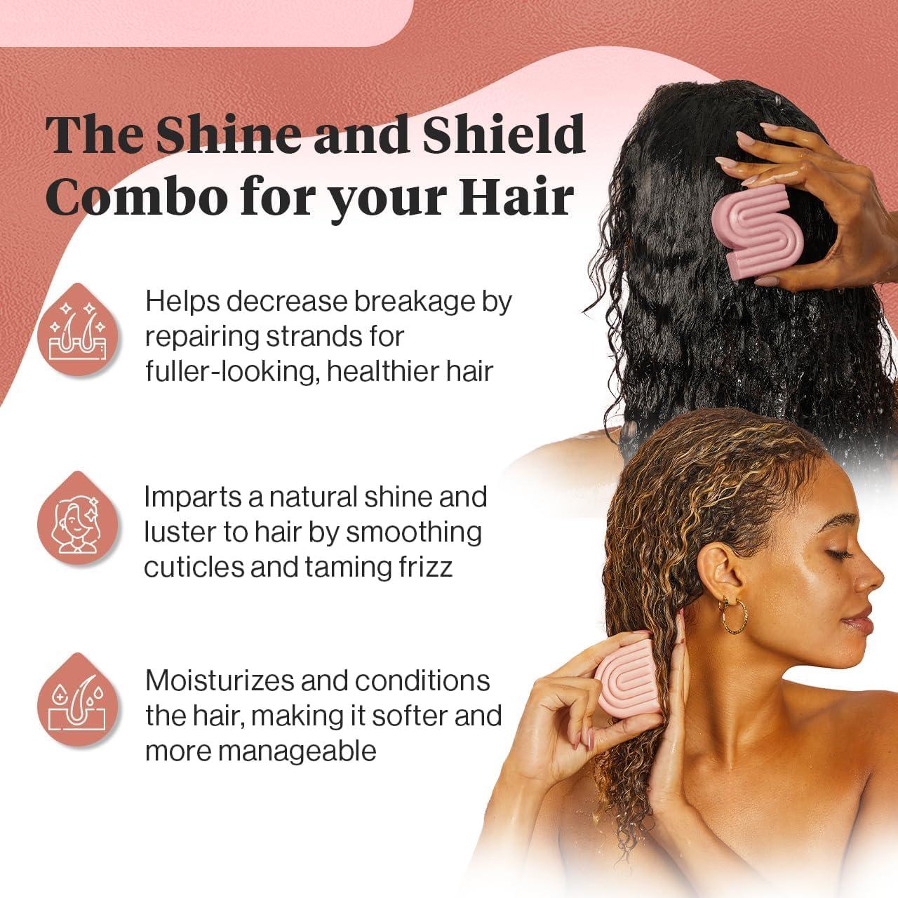 Juego de Champú y Acondicionador Kitsch - Aceite de Ricino Orgánico - 2 Piezas