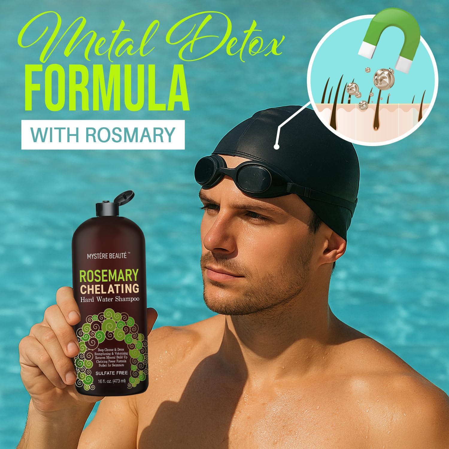 Set de Champú y Acondicionador Chelante Romero Mystère Beauté - Sin Sulfatos, Biotina y Queratina