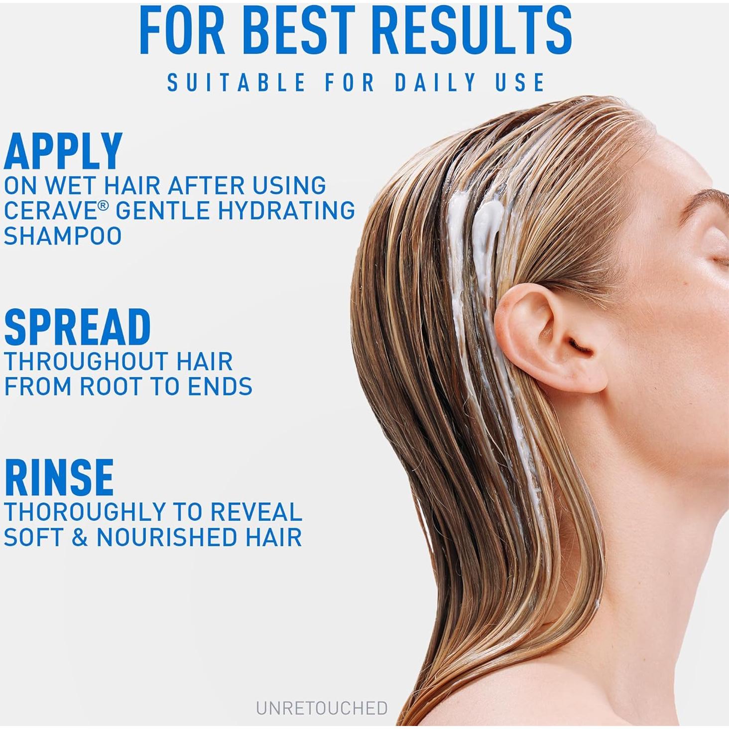 Acondicionador Hidratante Suave CeraVe 381g - Sin Sulfatos