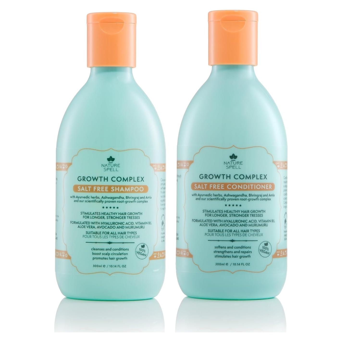 Dúo de Champú y Acondicionador Nature Spell 300ml - Sin Sulfatos