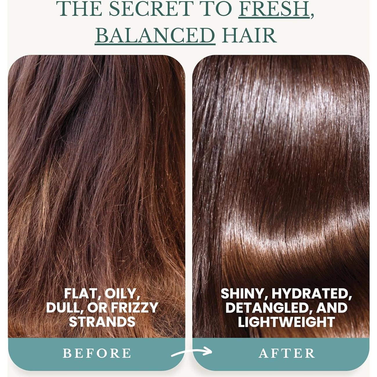 Champú y Acondicionador de Menta Edenika 473 ml - Fortalece y Alivia