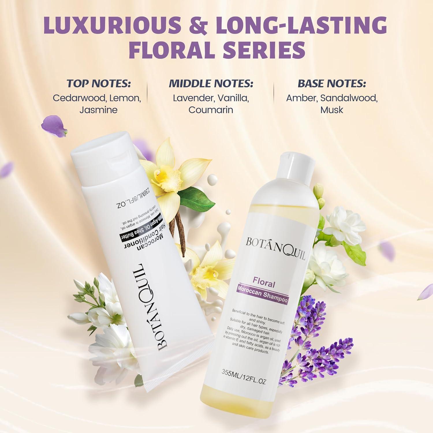 Conjunto Champú y Acondicionador Botanquil 740g - Hidratante Anti Frizz