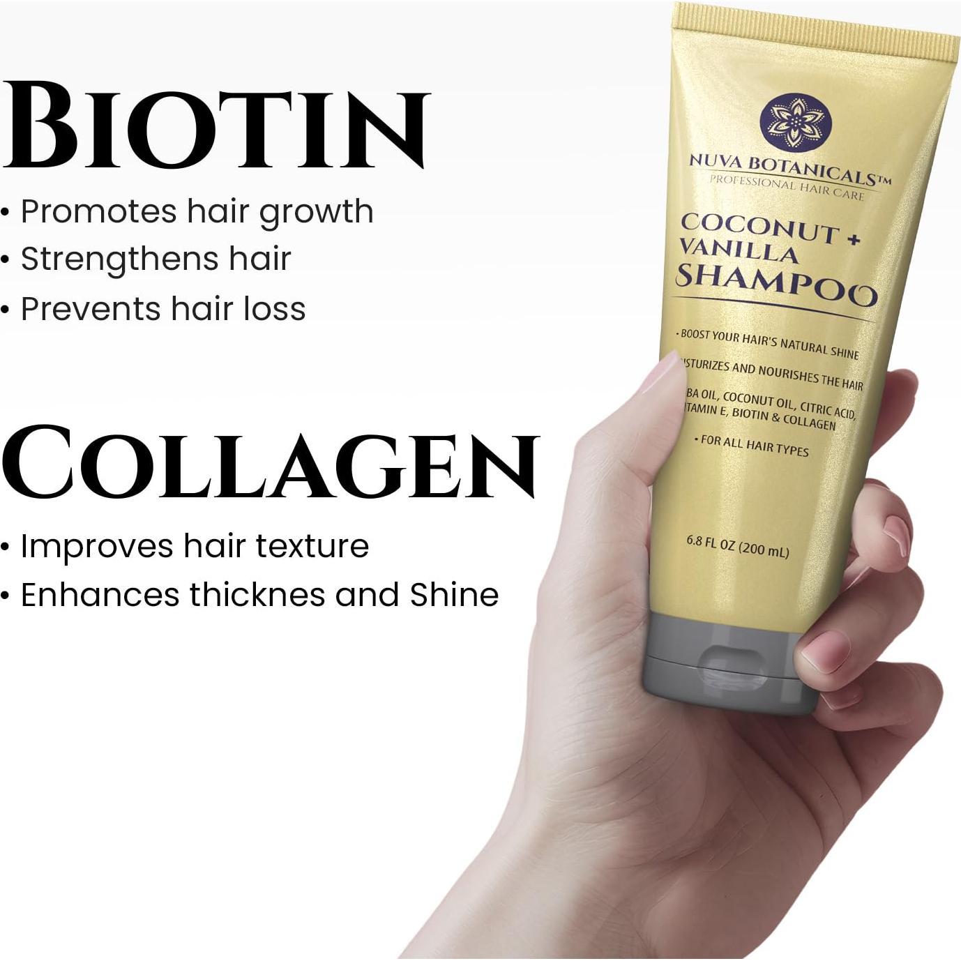 Set Champú y Acondicionador Hidratante Nuva Botanicals 192ml