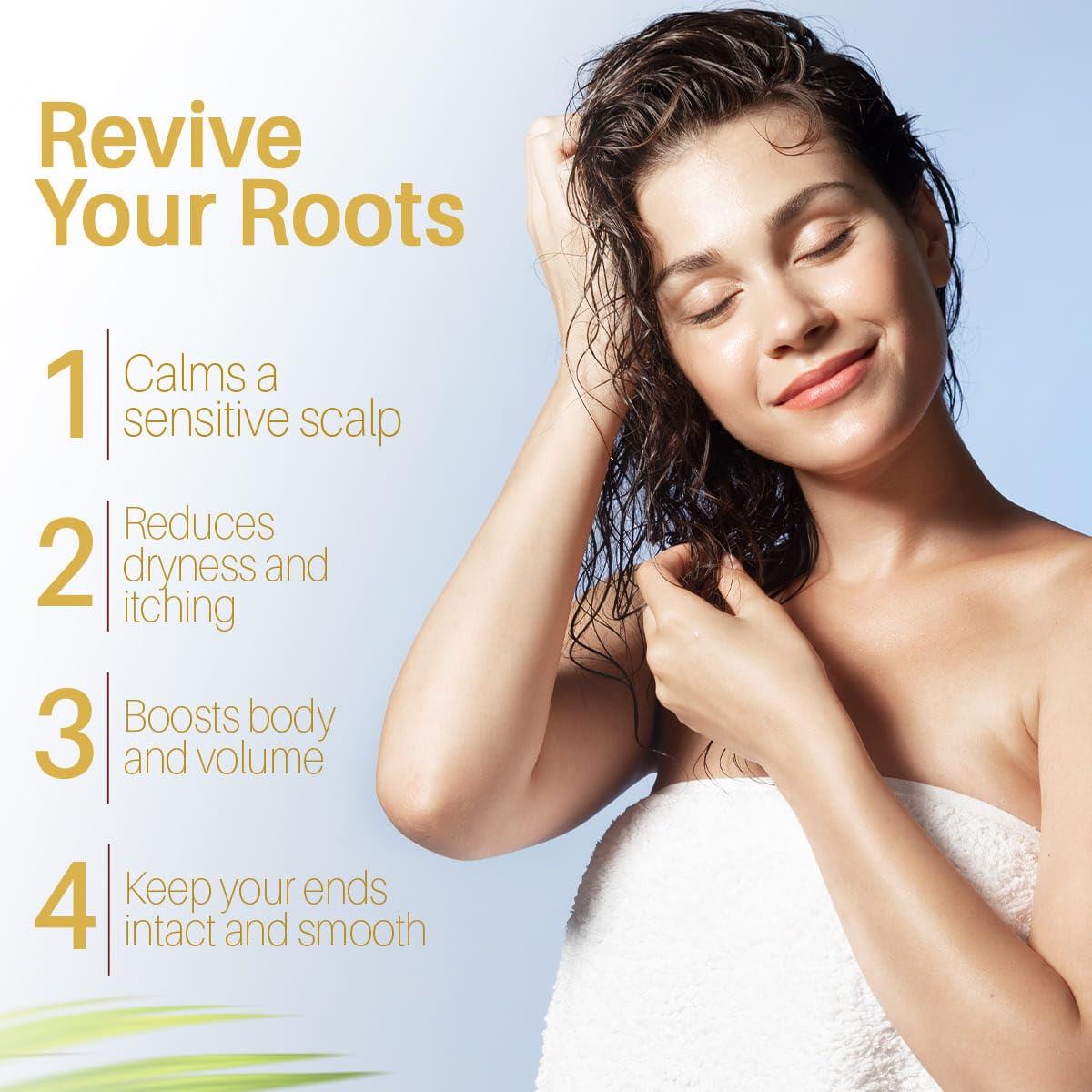 Conjunto de Champú y Acondicionador MYSTÉRE BEAUTE Agua de Arroz 473 ml