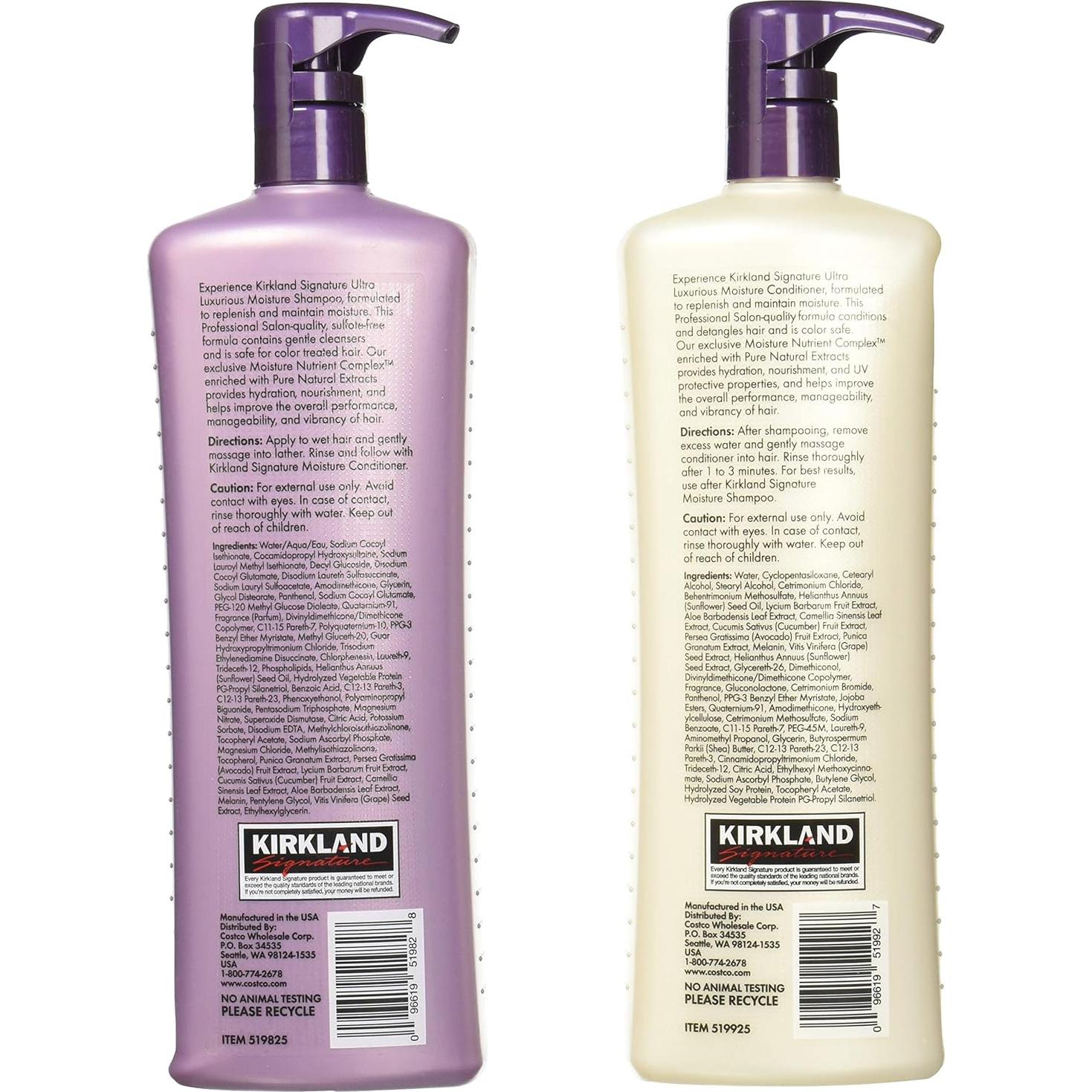 Champú y Acondicionador Hidratante Salon 1000 ml Pack 2