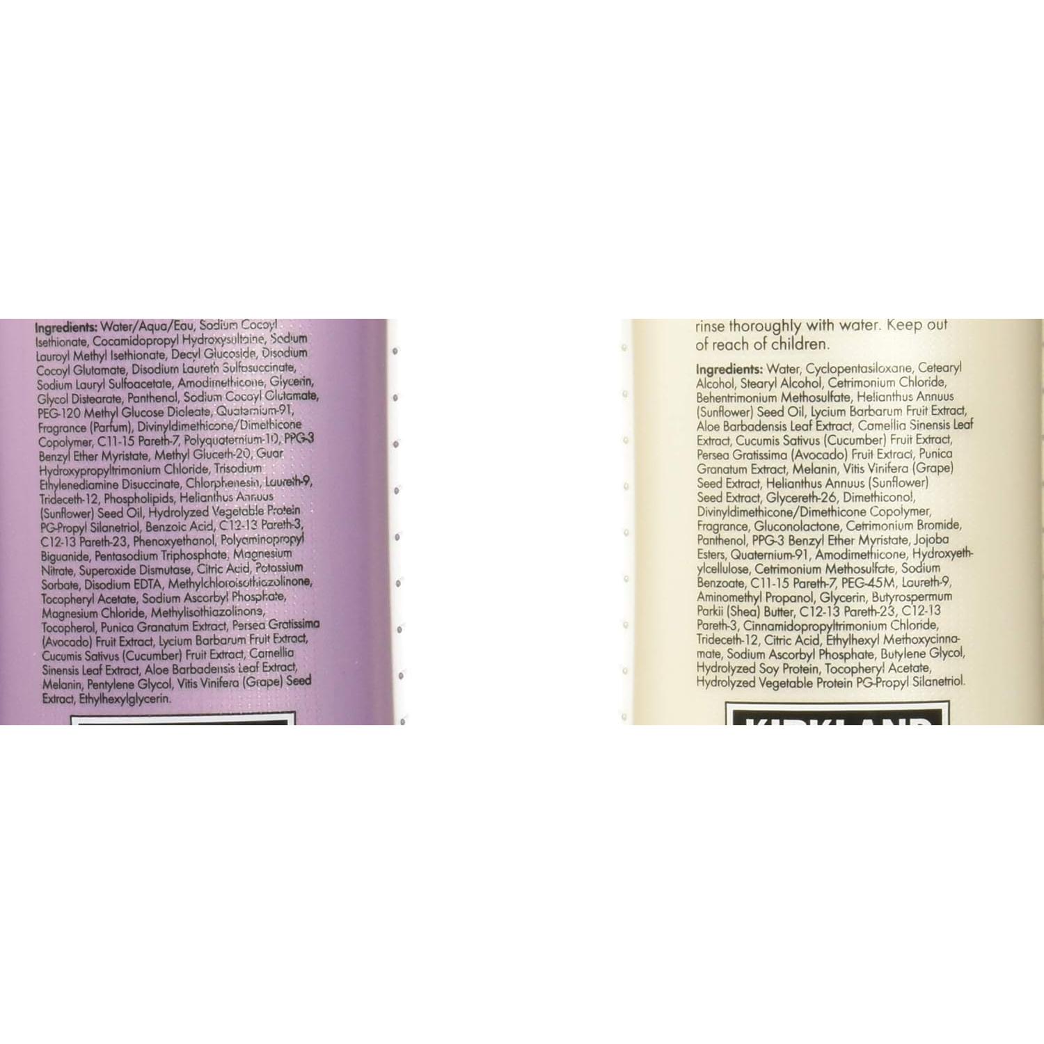 Champú y Acondicionador Hidratante Salon 1000 ml Pack 2