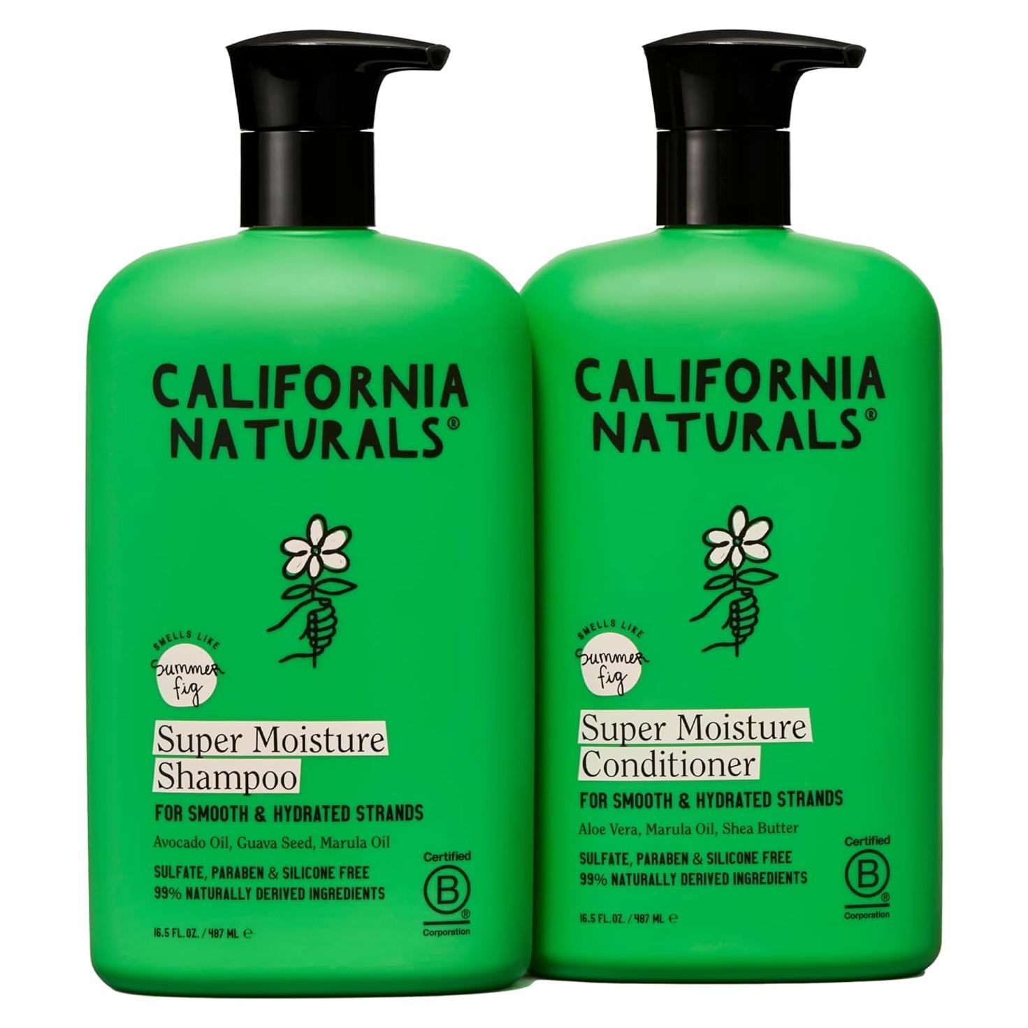 Champú y Acondicionador Hidratante California Naturals 489 ml