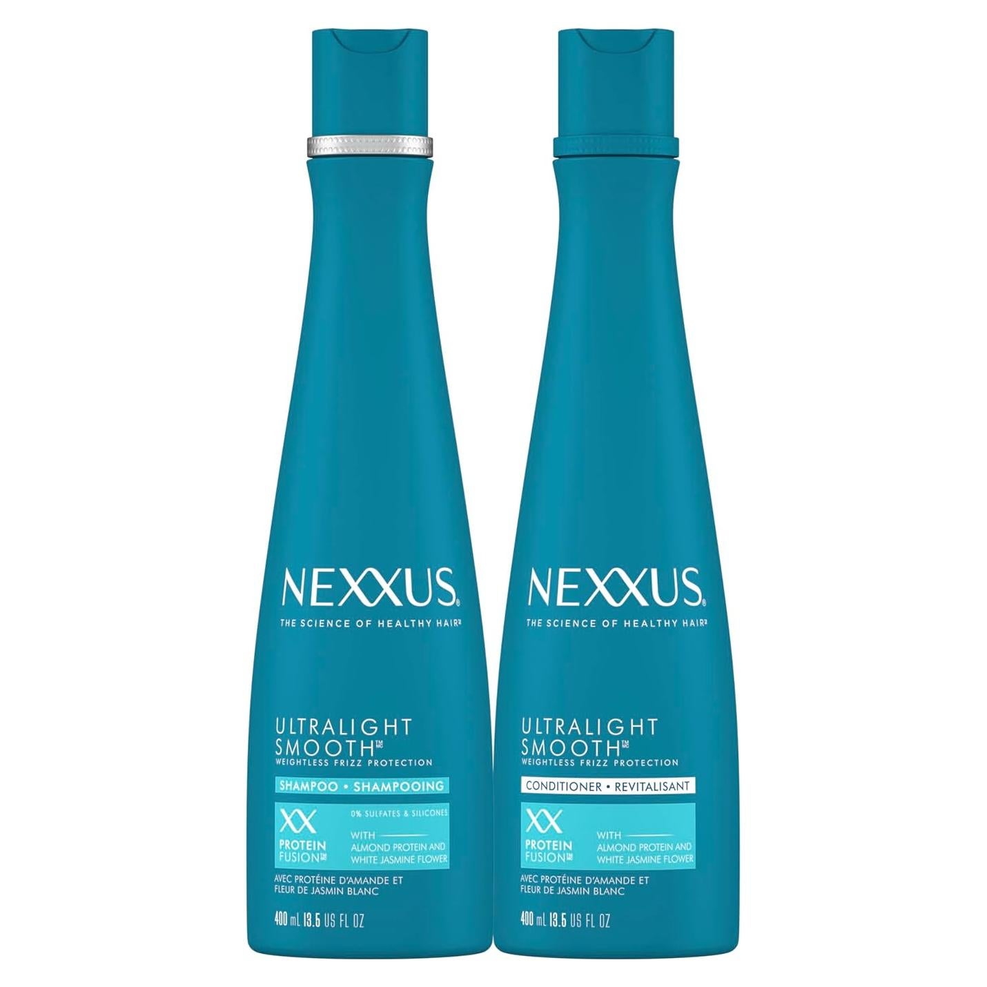 Champú y Acondicionador Nexxus Ultralight Suave 384g - Anti Frizz