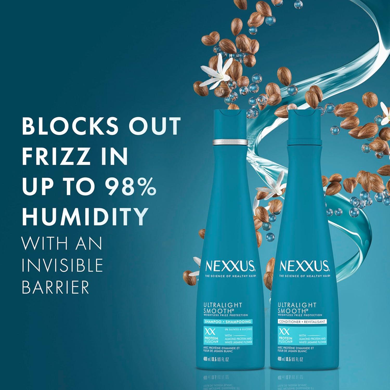 Champú y Acondicionador Nexxus Ultralight Suave 384g - Anti Frizz