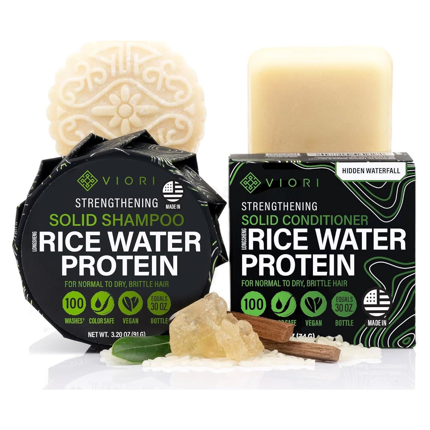 Champú y Acondicionador en Barra Viori Hidden Waterfall 99g