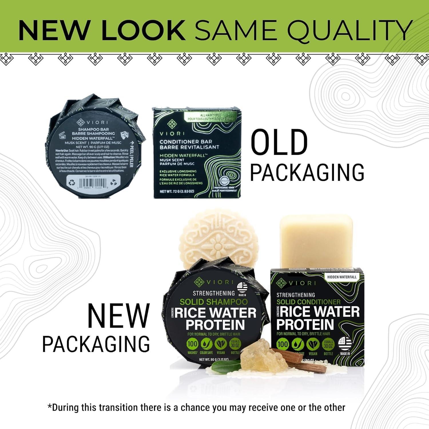 Champú y Acondicionador en Barra Viori Hidden Waterfall 99g