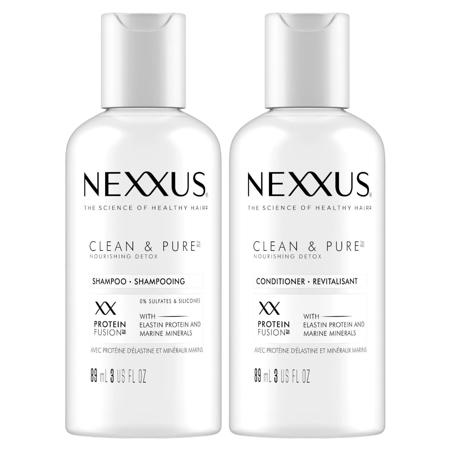 Set de Champú y Acondicionador Nexxus Limpio y Puro 89 ml