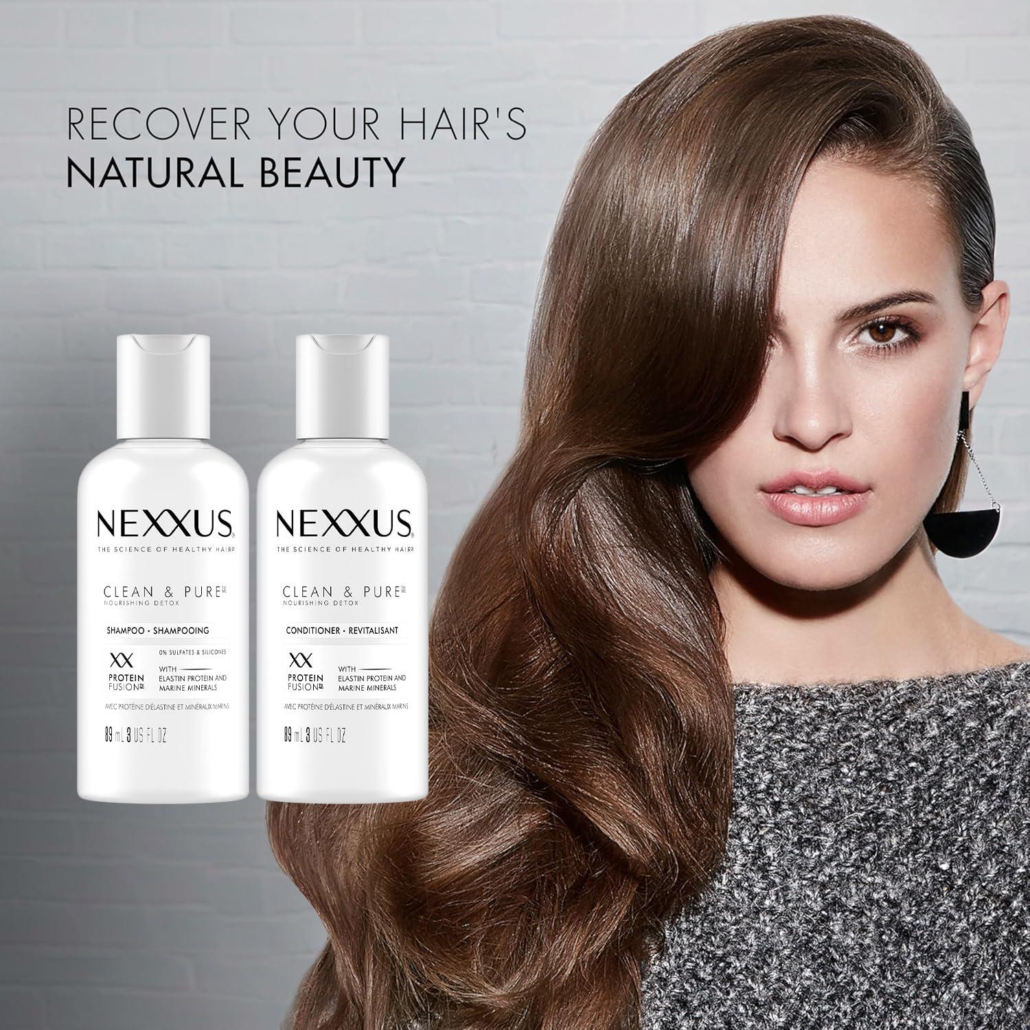 Set de Champú y Acondicionador Nexxus Limpio y Puro 89 ml