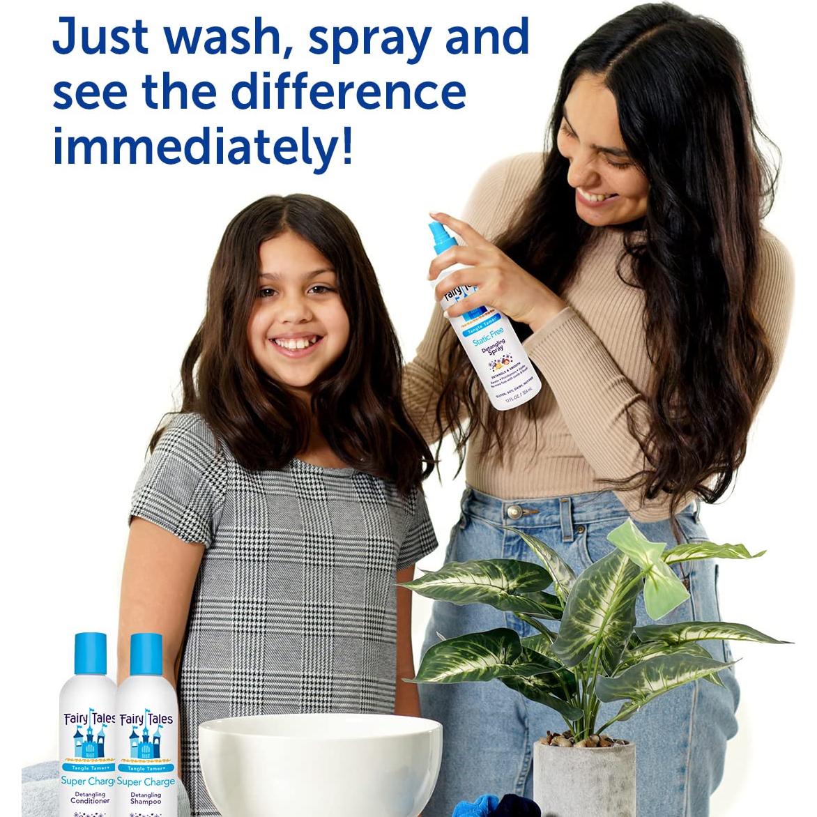 Champú y Acondicionador Fairy Tales Tangle Tamer 340g - Hidratante