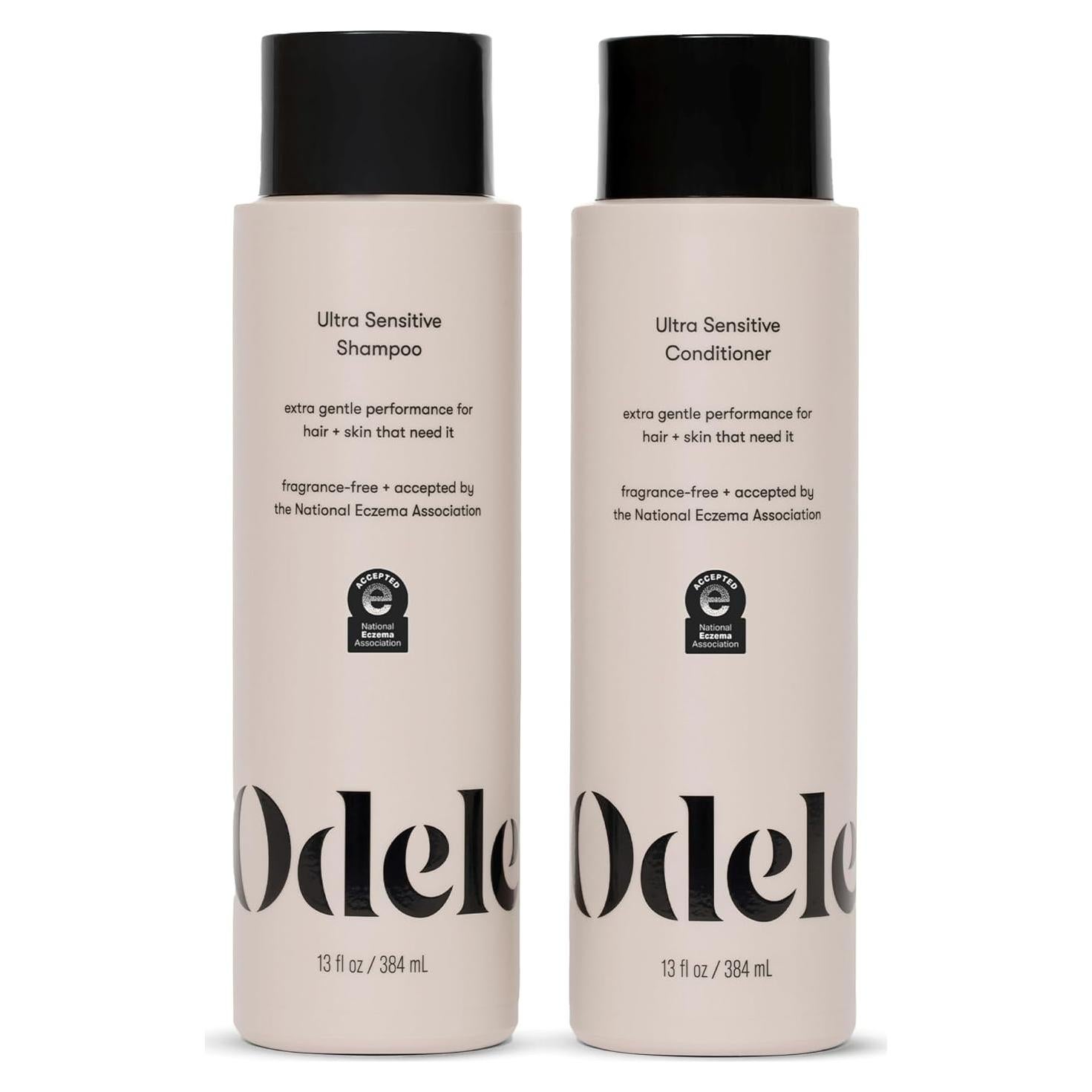 Champú y Acondicionador Ultra Sensible Odele 385 ml - Sin Sulfatos