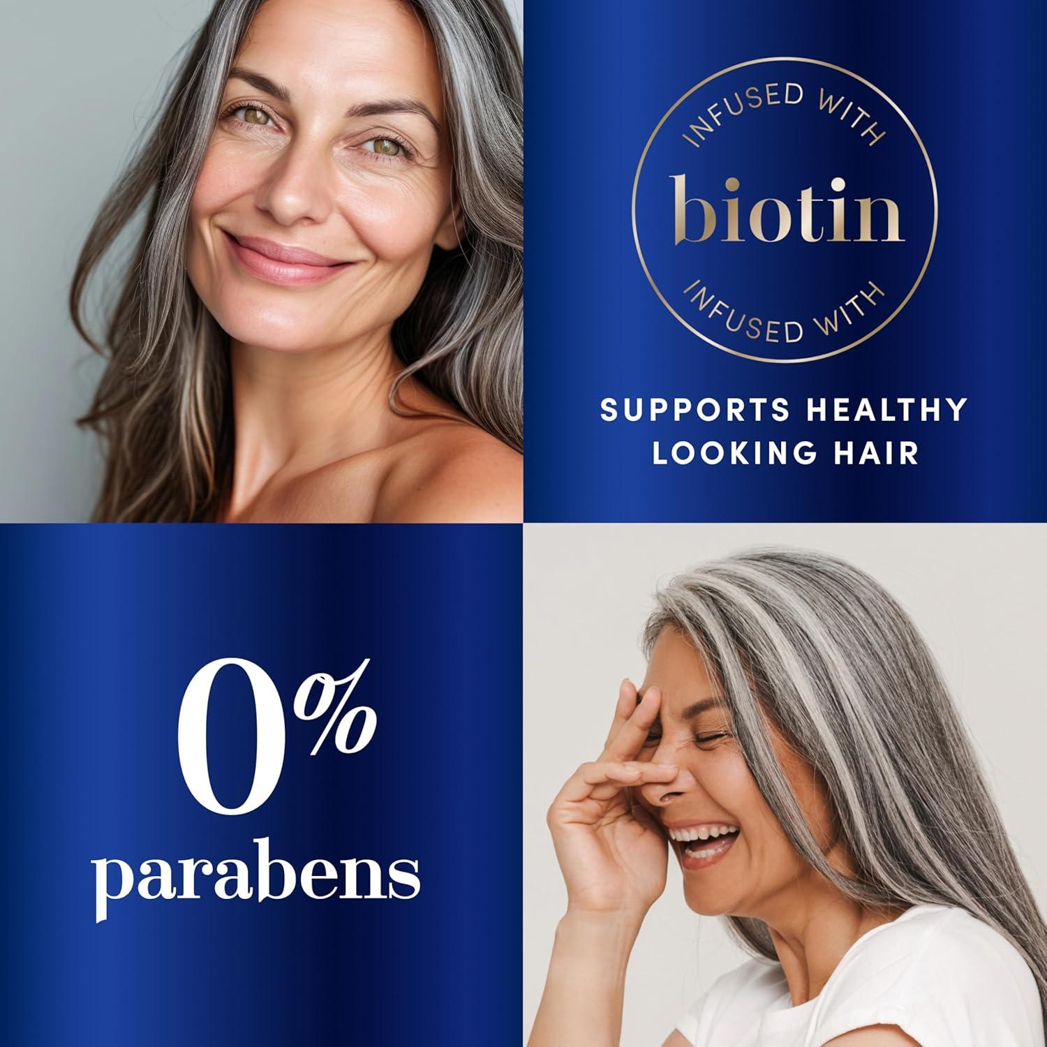 Champú y Acondicionador Morado Hair Biology 2x360ml Anti-Amarillento