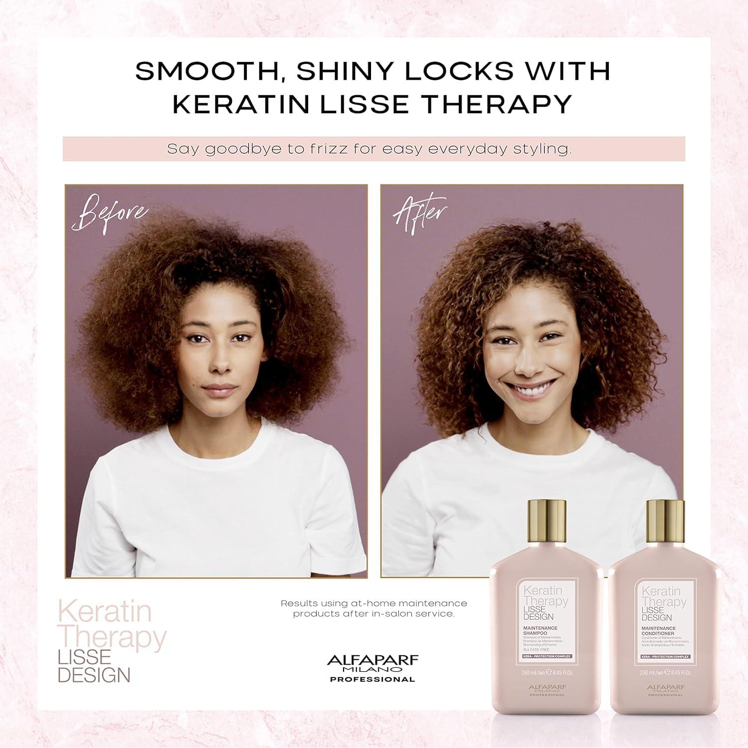 Conjunto Champú y Acondicionador Alfaparf Milano 425g - Anti-Frizz