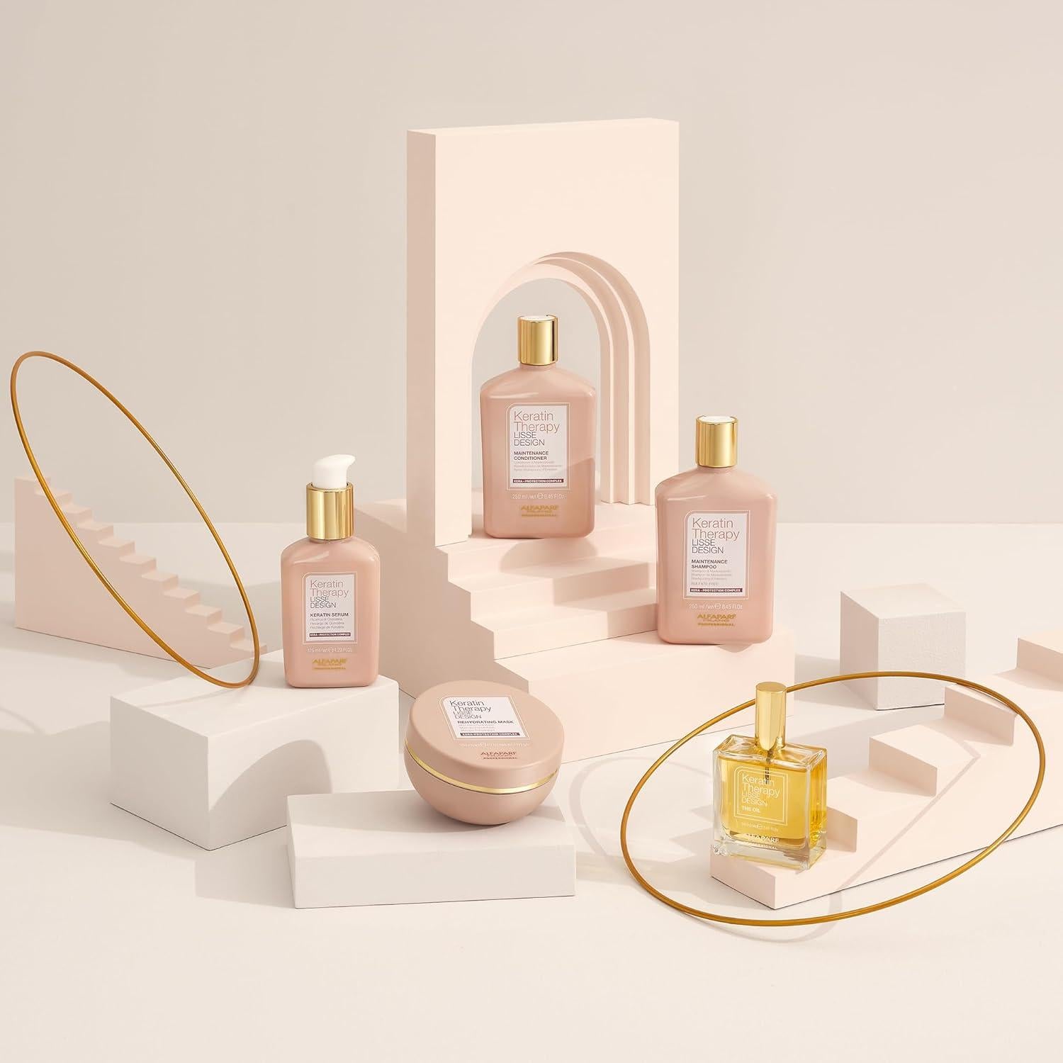 Conjunto Champú y Acondicionador Alfaparf Milano 425g - Anti-Frizz