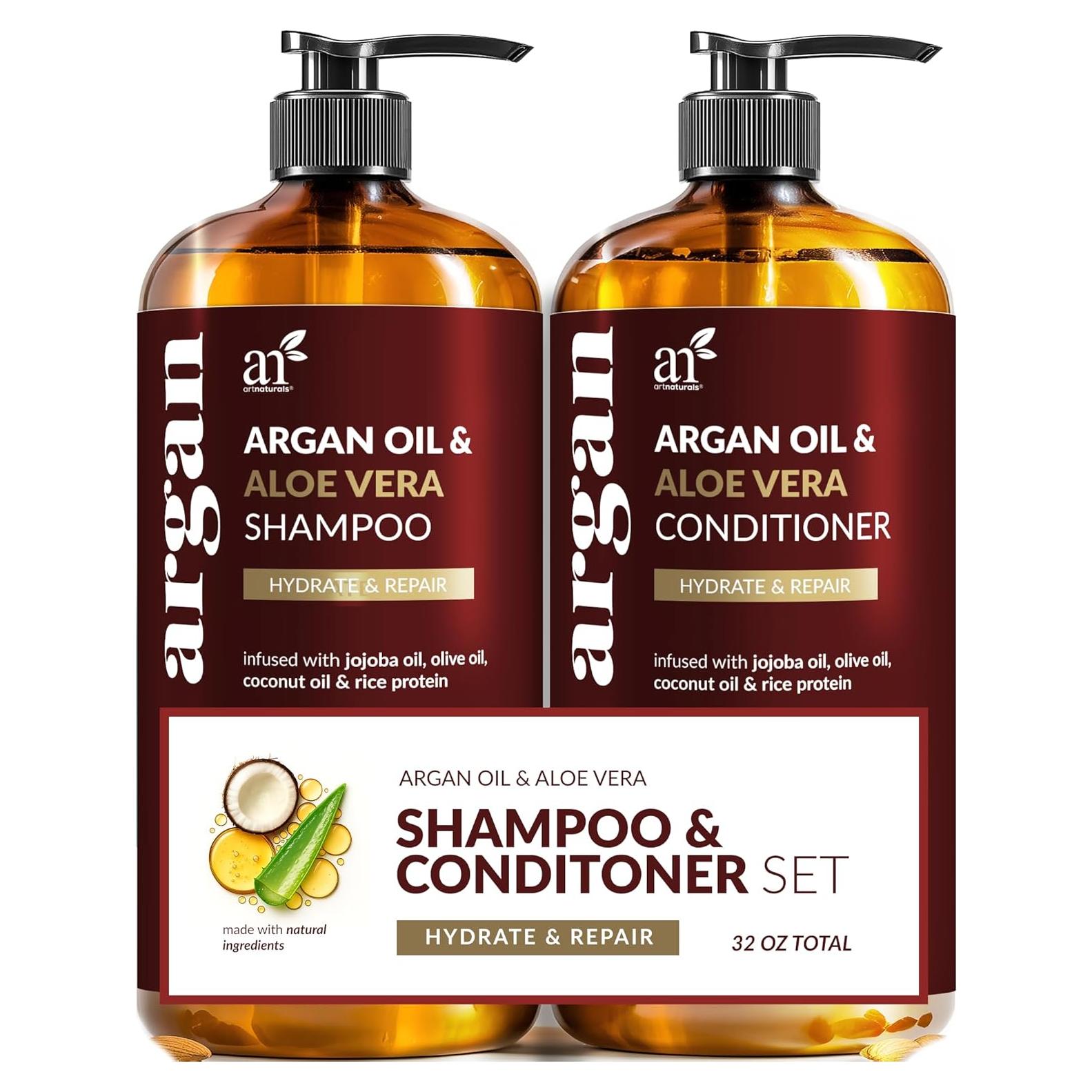 Conjunto Champú y Acondicionador Artnaturals 473ml - Sin Sulfatos