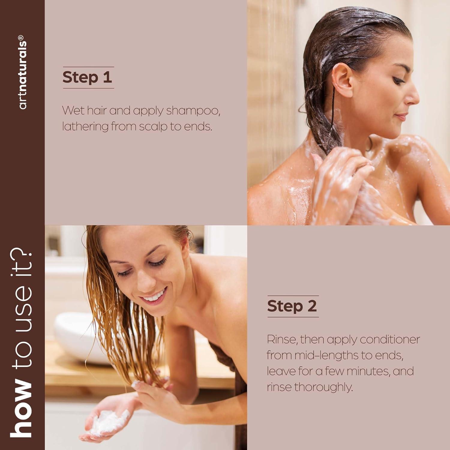 Conjunto Champú y Acondicionador Artnaturals 473ml - Sin Sulfatos