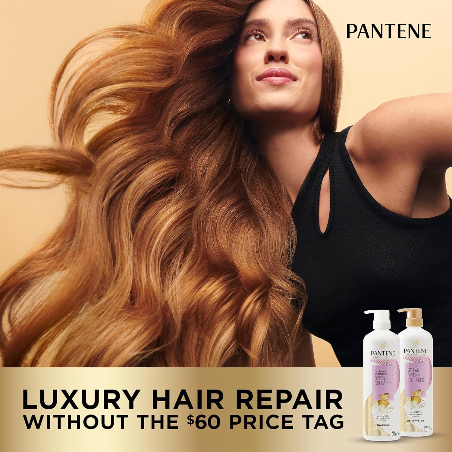 Champú Pantene Pro-V Longitudes Infinitas 887 ml - Libre de Sulfatos