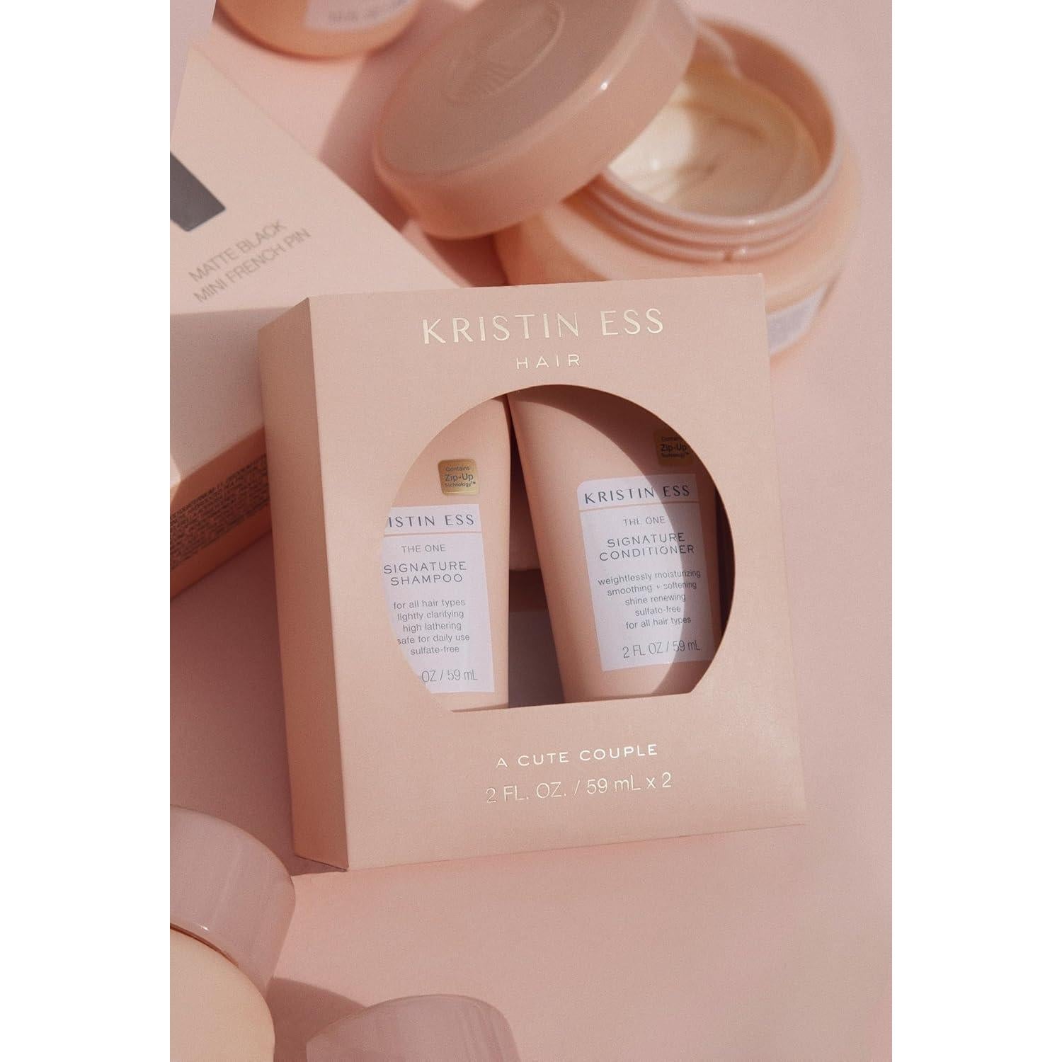 Conjunto de Champú y Acondicionador Kristin Ess 2x59ml Viaje