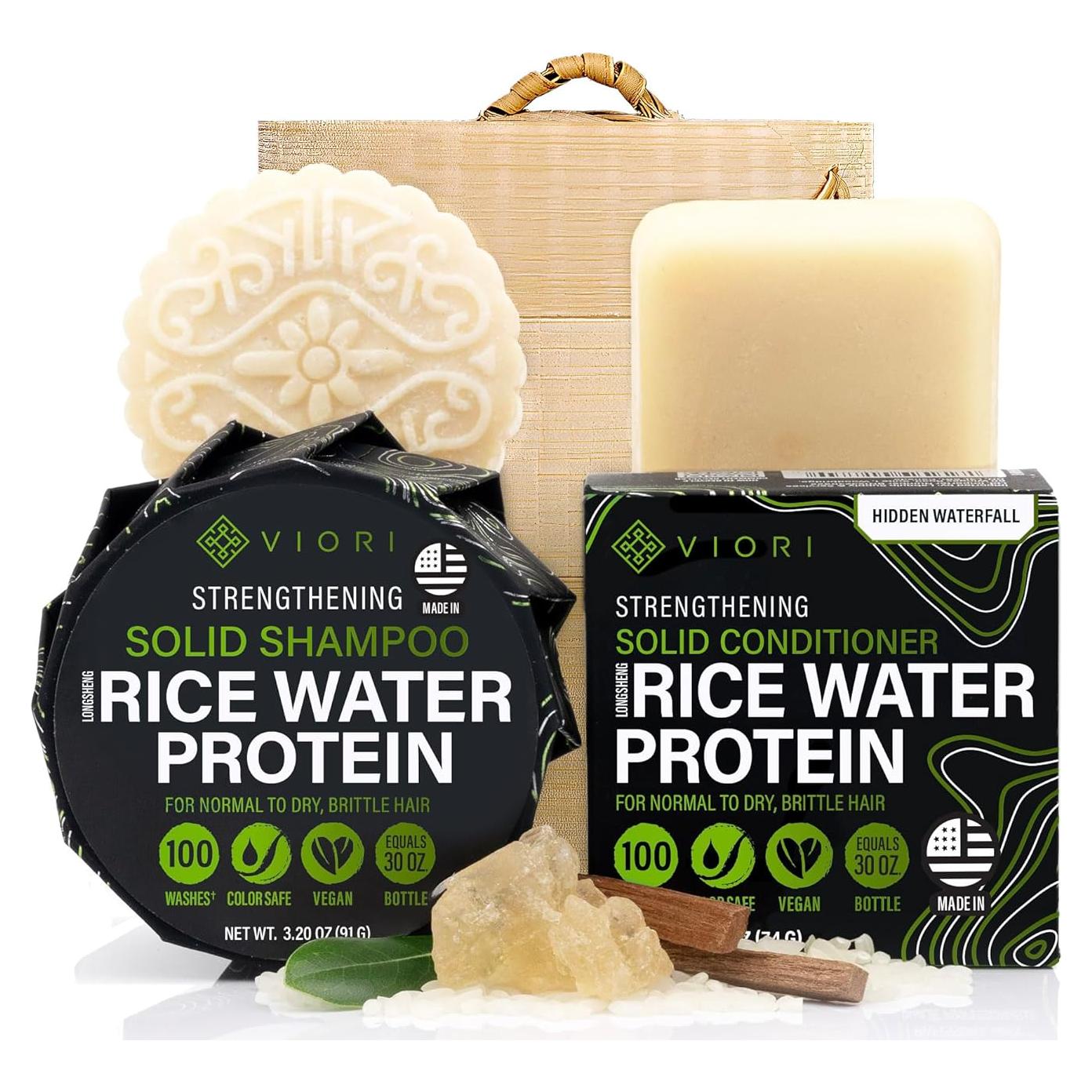 Juego de Champú y Acondicionador Viori Hidden Waterfall - Sin Sulfatos