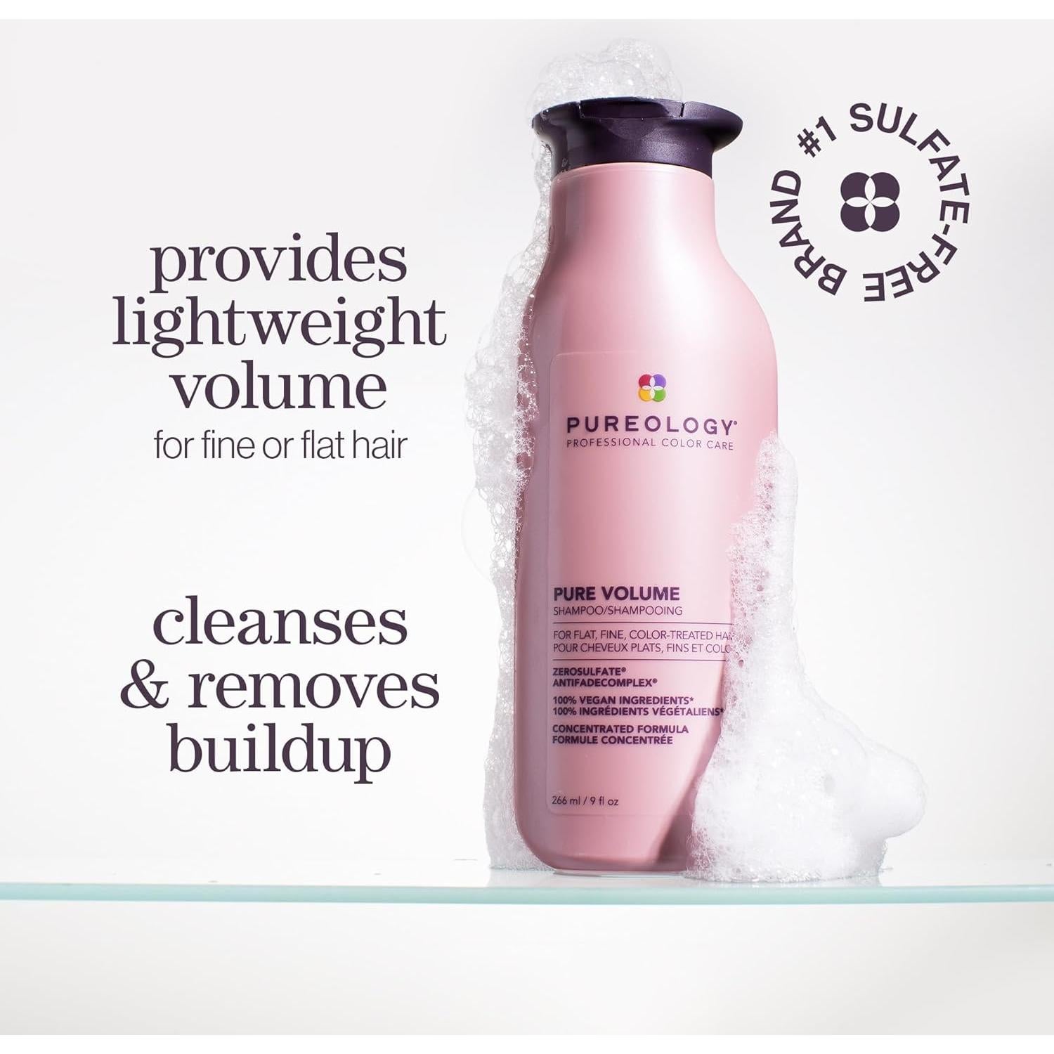 Champú Pureology Pure Volume 266 ml - Cabello Fino y Tratado