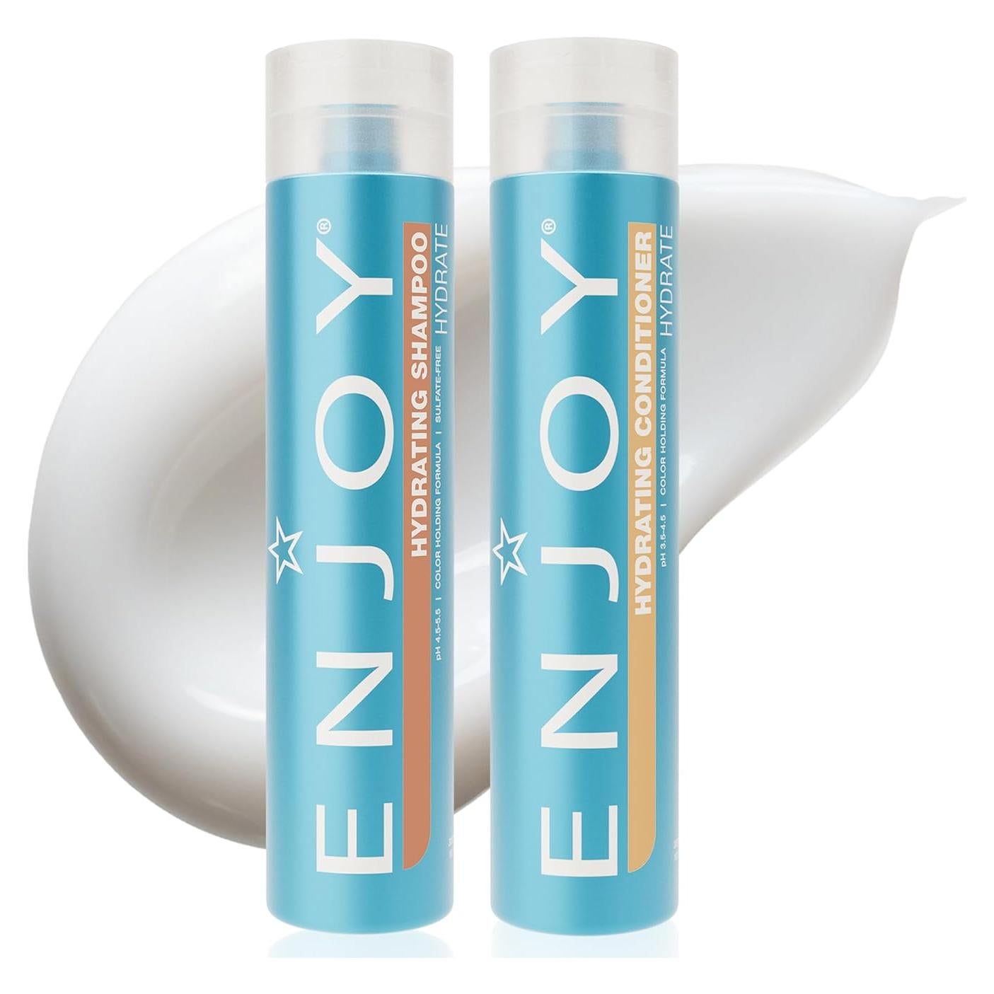 Dúo Champú y Acondicionador Enjoy 284 g - Hidratante y Brillante