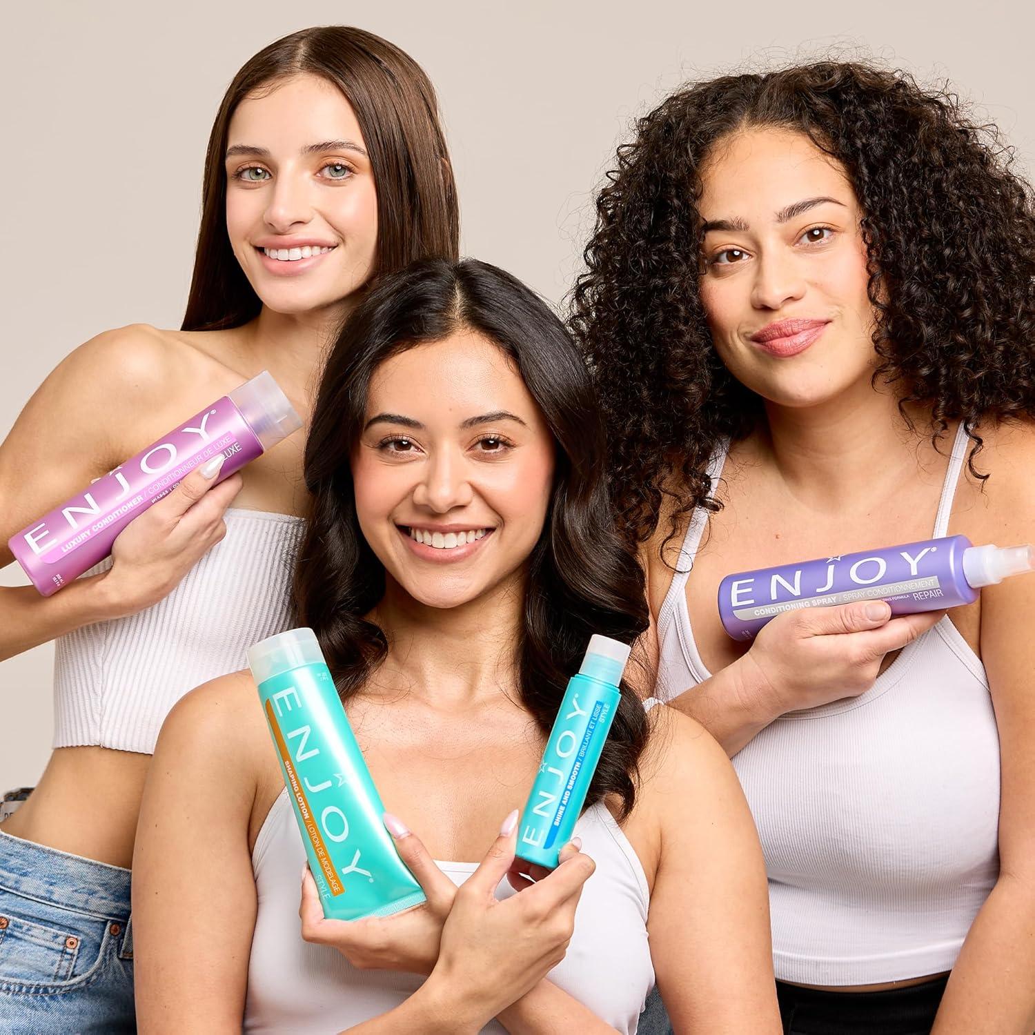 Dúo Champú y Acondicionador Enjoy 284 g - Hidratante y Brillante