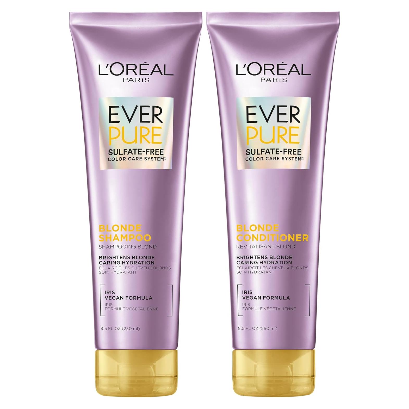 Set de Champú y Acondicionador Sin Sulfatos L'Oreal 250 ml