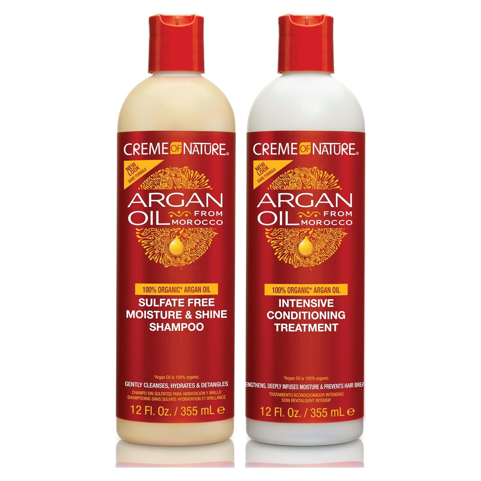 Creme of Nature Champú y Acondicionador Sin Sulfatos 354ml