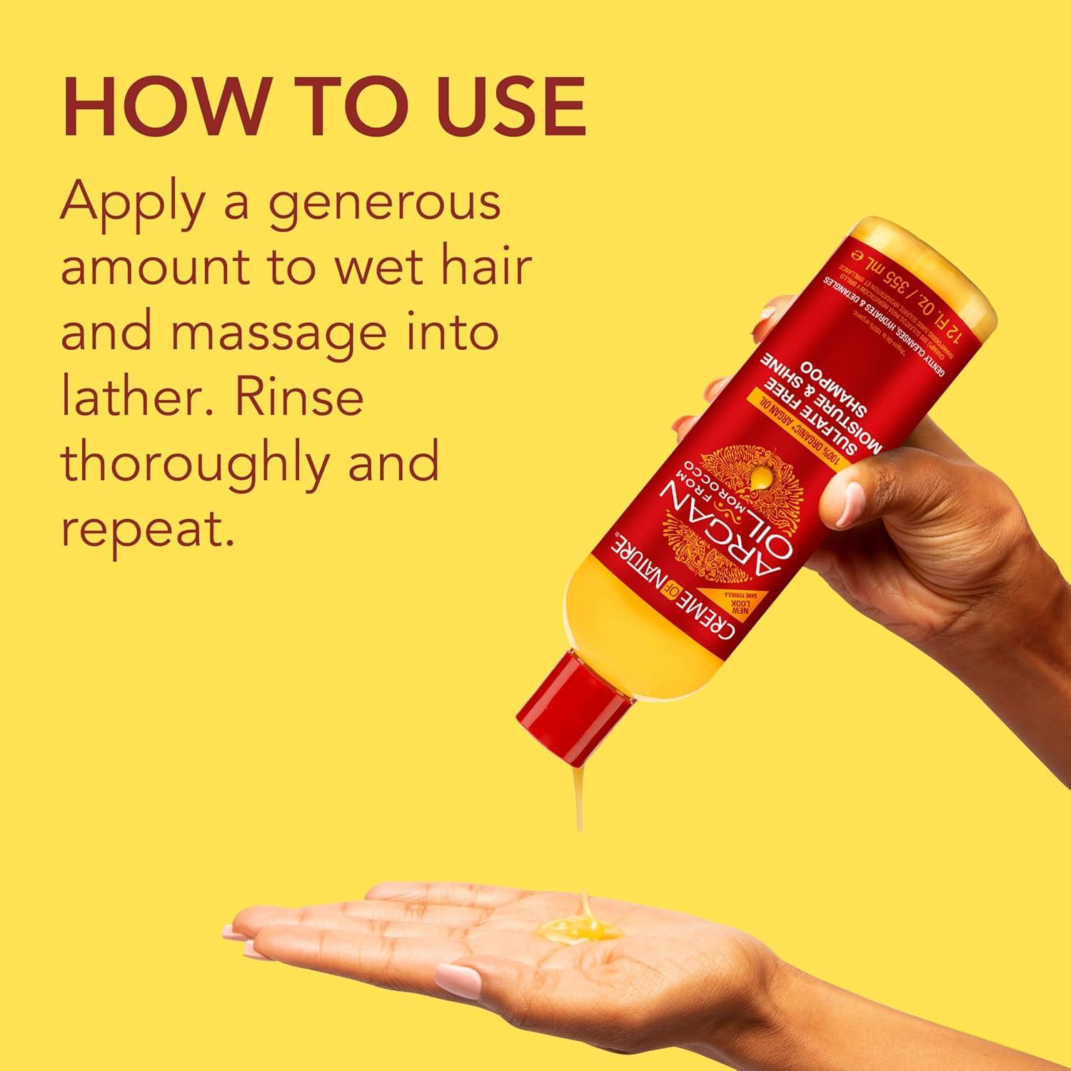 Creme of Nature Champú y Acondicionador Sin Sulfatos 354ml