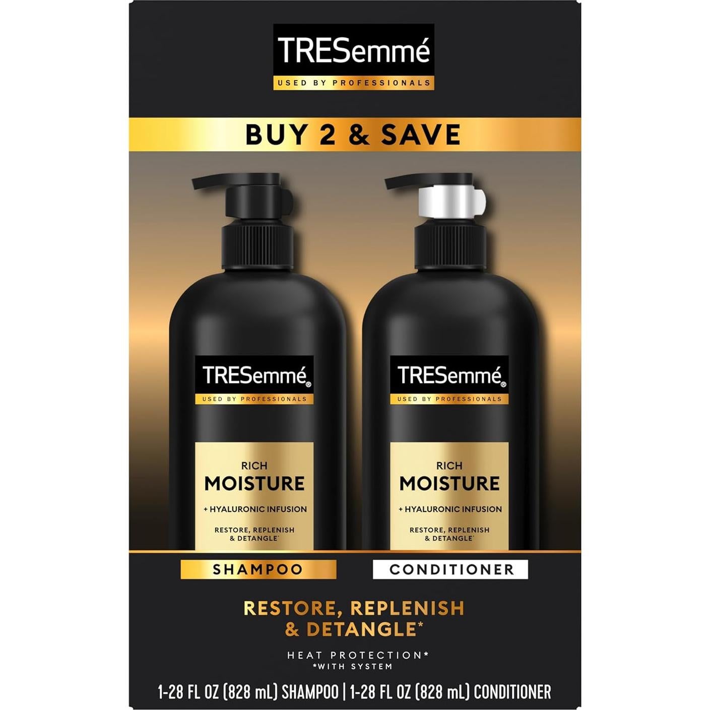 Champú y Acondicionador TRESemmé Rica Humedad 793 ml