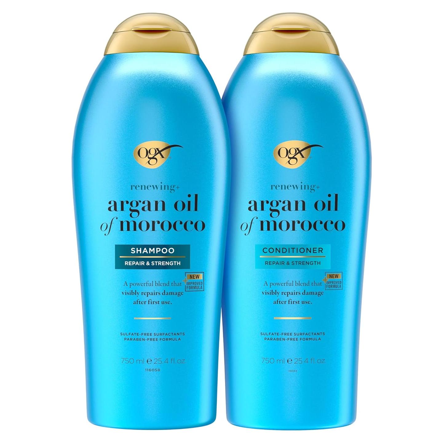 Champú y Acondicionador OGX Aceite de Argán 2x 750 ml