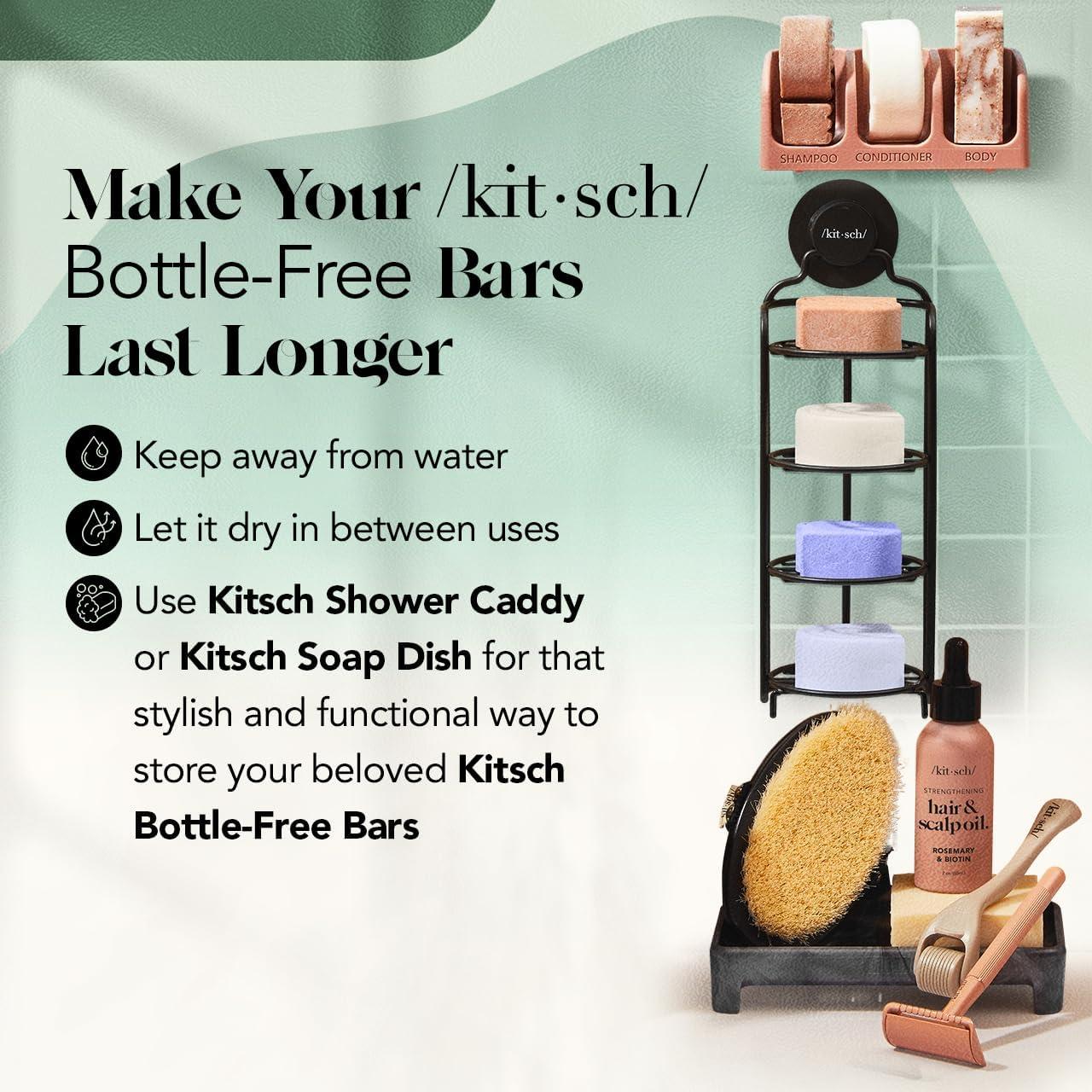 Champú y Acondicionador en Barra Kitsch Romero y Biotina 190g