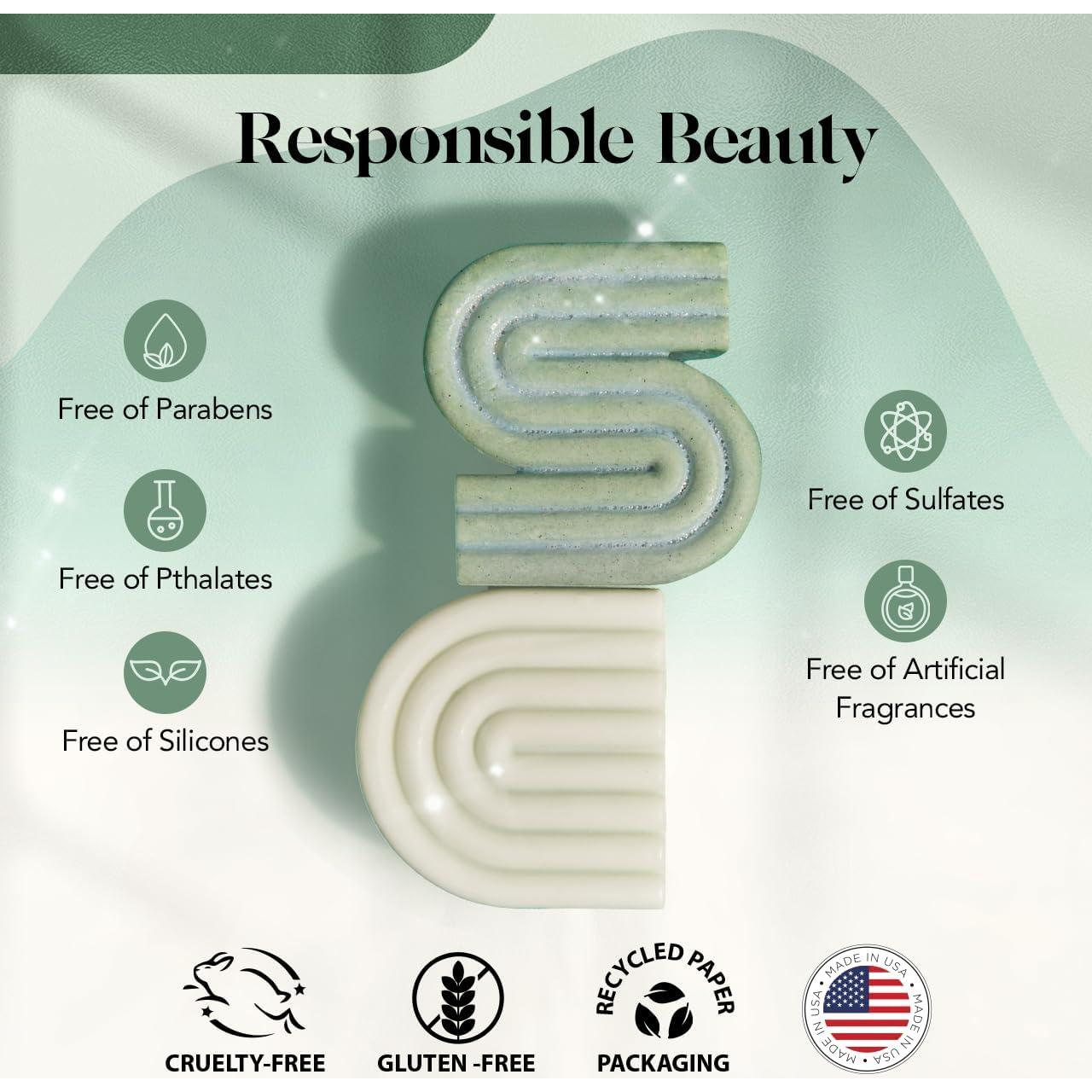 Champú y Acondicionador en Barra Kitsch Romero y Biotina 190g