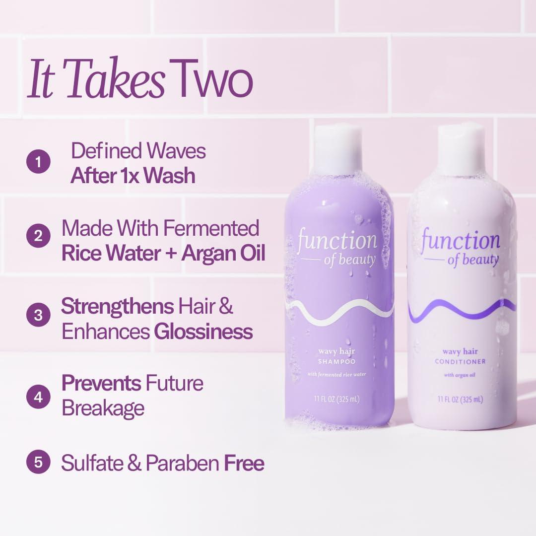 Conjunto Champú y Acondicionador Function of Beauty 311 ml