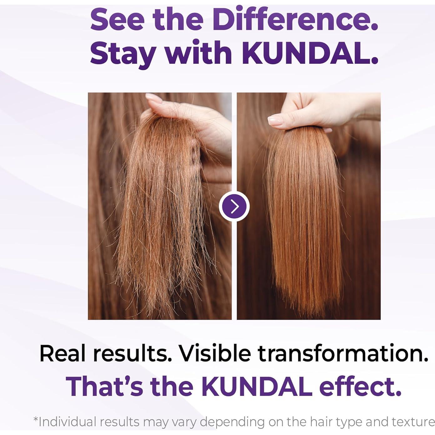 KUNDAL Set Champú y Acondicionador Almizcle Blanco 500ml