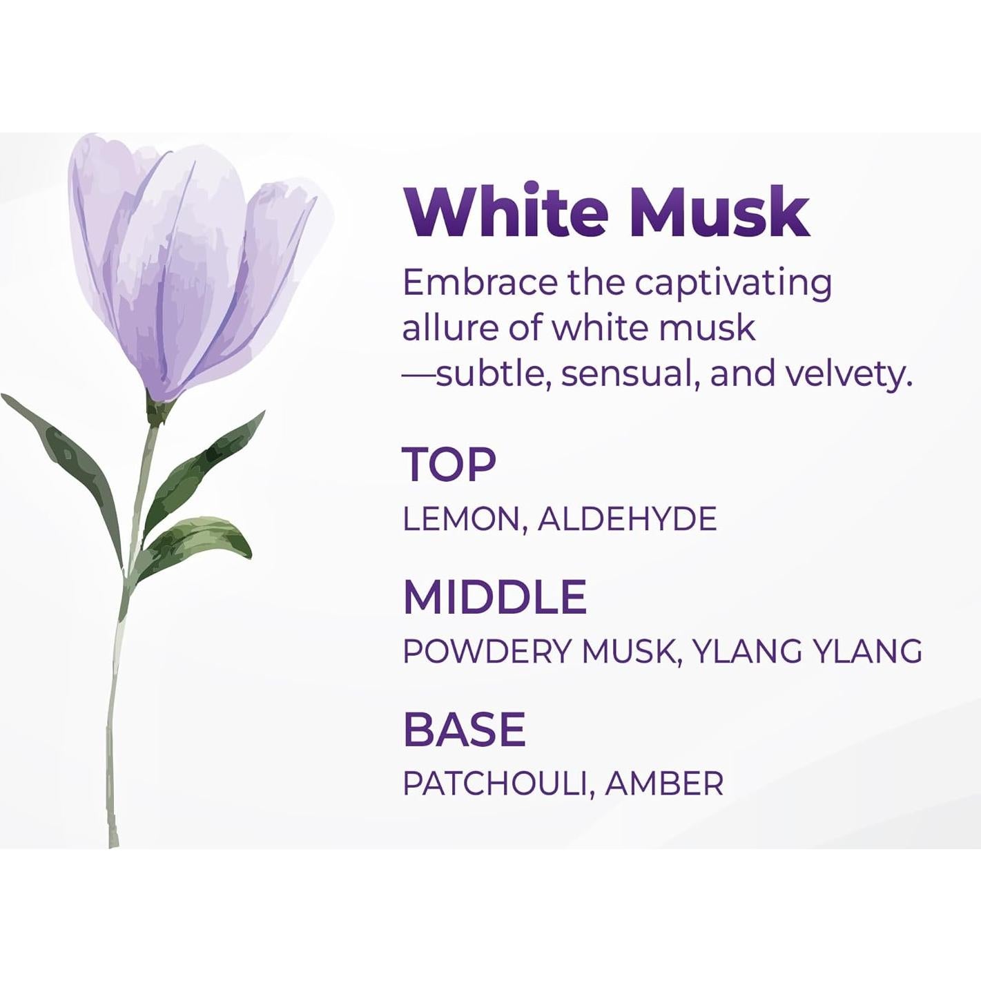 KUNDAL Set Champú y Acondicionador Almizcle Blanco 500ml